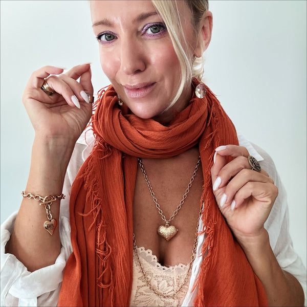 Follow Your Heart Heart Locket Essential Necklace