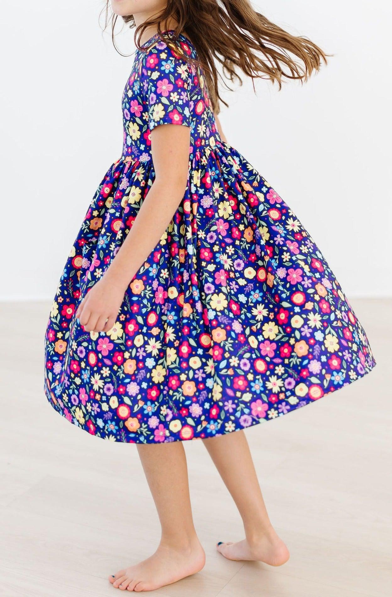 Pick a Posy S/S Pocket Twirl Dress Main image