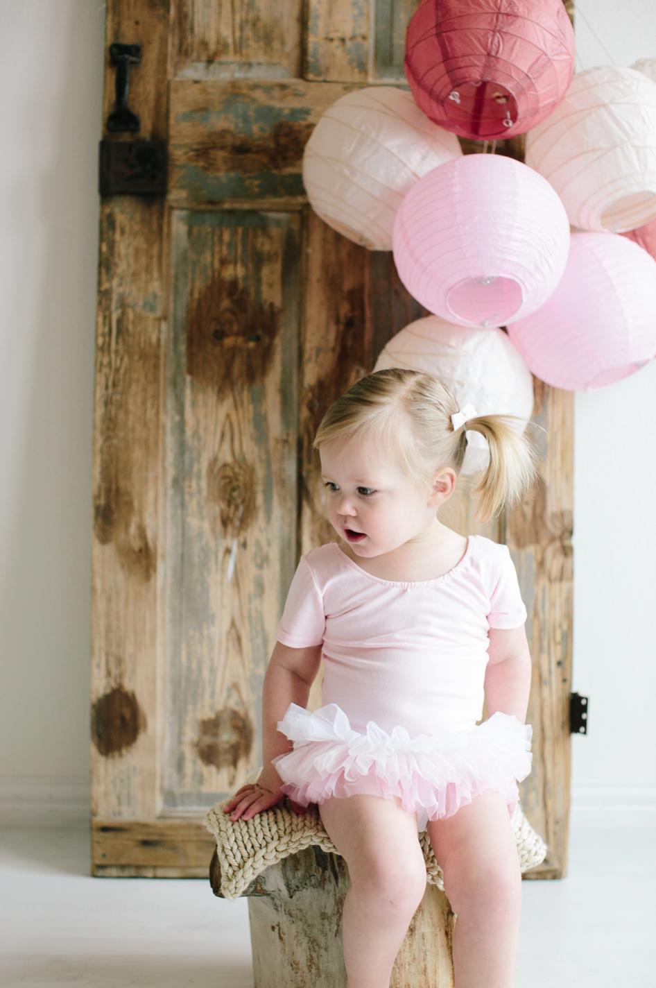 Pink Ombre Ruffle Tutu Bloomer Secondary image