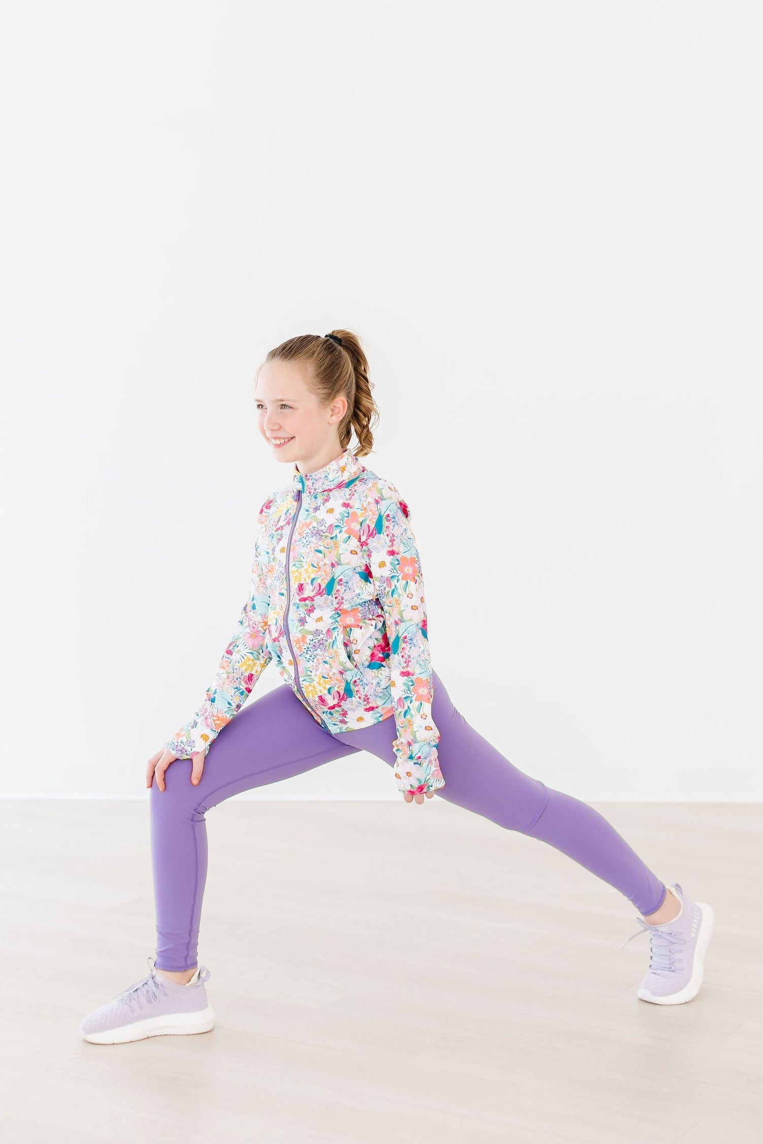 SALE Playful Purple Active Legging Secondary image