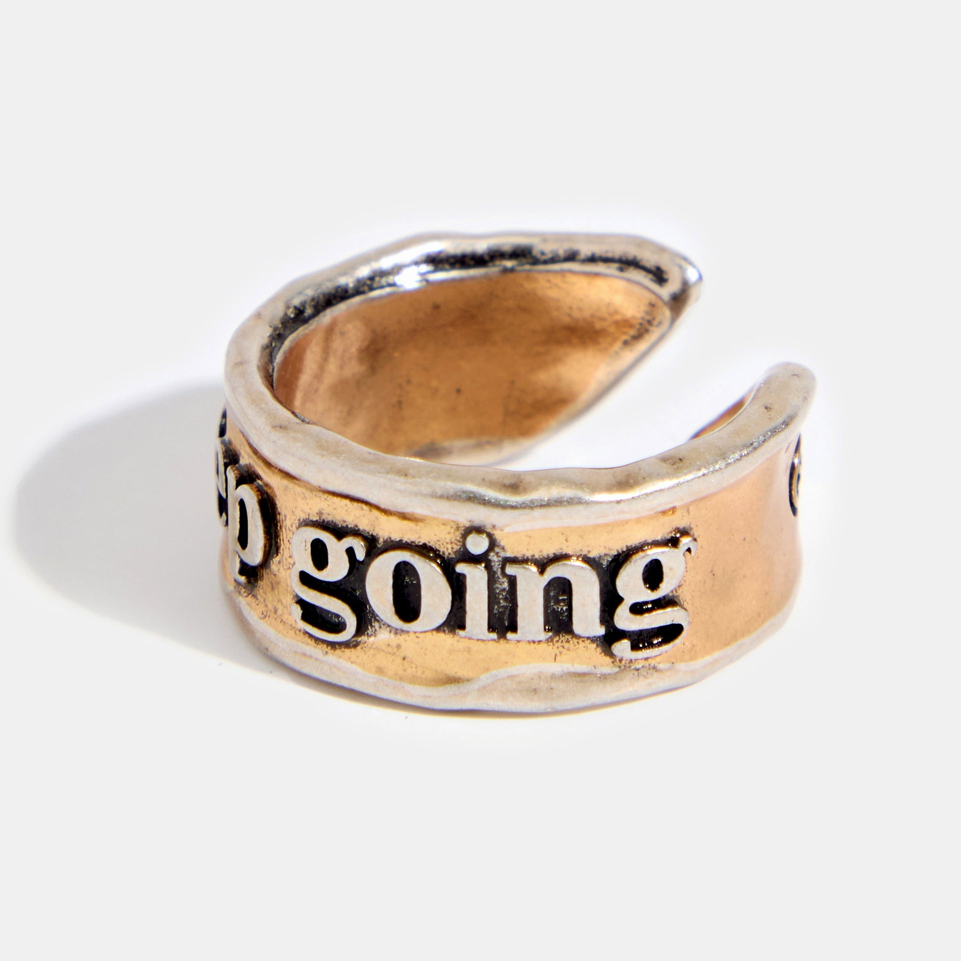 Keep Going Remember Adjustable Ring Secondary image