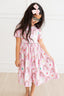 Rainbow Daisies S/S Pocket Twirl Dress
