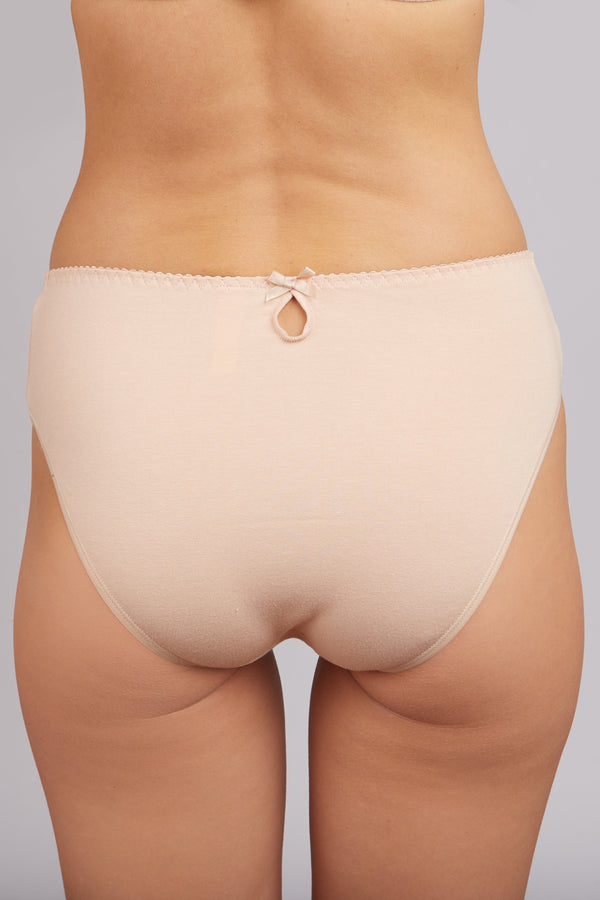 Cotton Panties Milavitsa 230360 - Medium-Waisted Slip