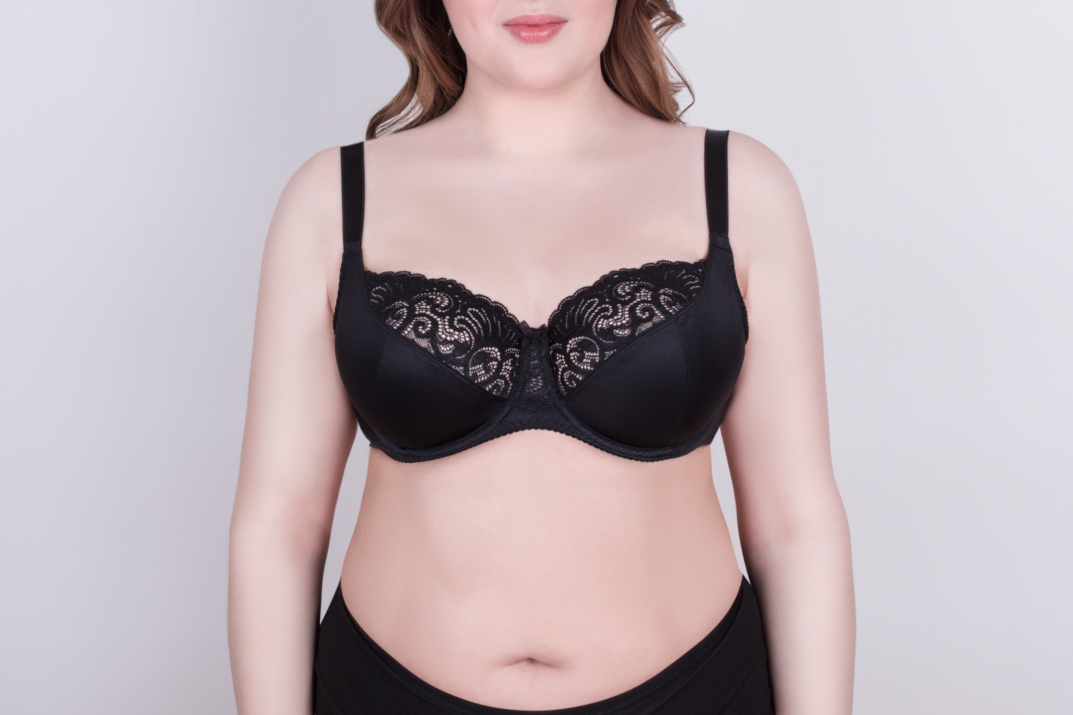 Bra Milavitsa 112830 - Elastic Lace, Underwired with Triple Segment Cups Secondary image
