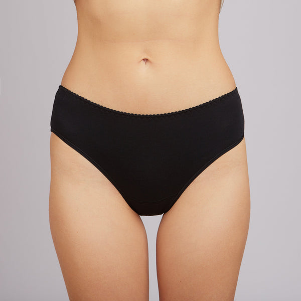Cotton Panties Milavitsa 230360 - Medium-Waisted Slip