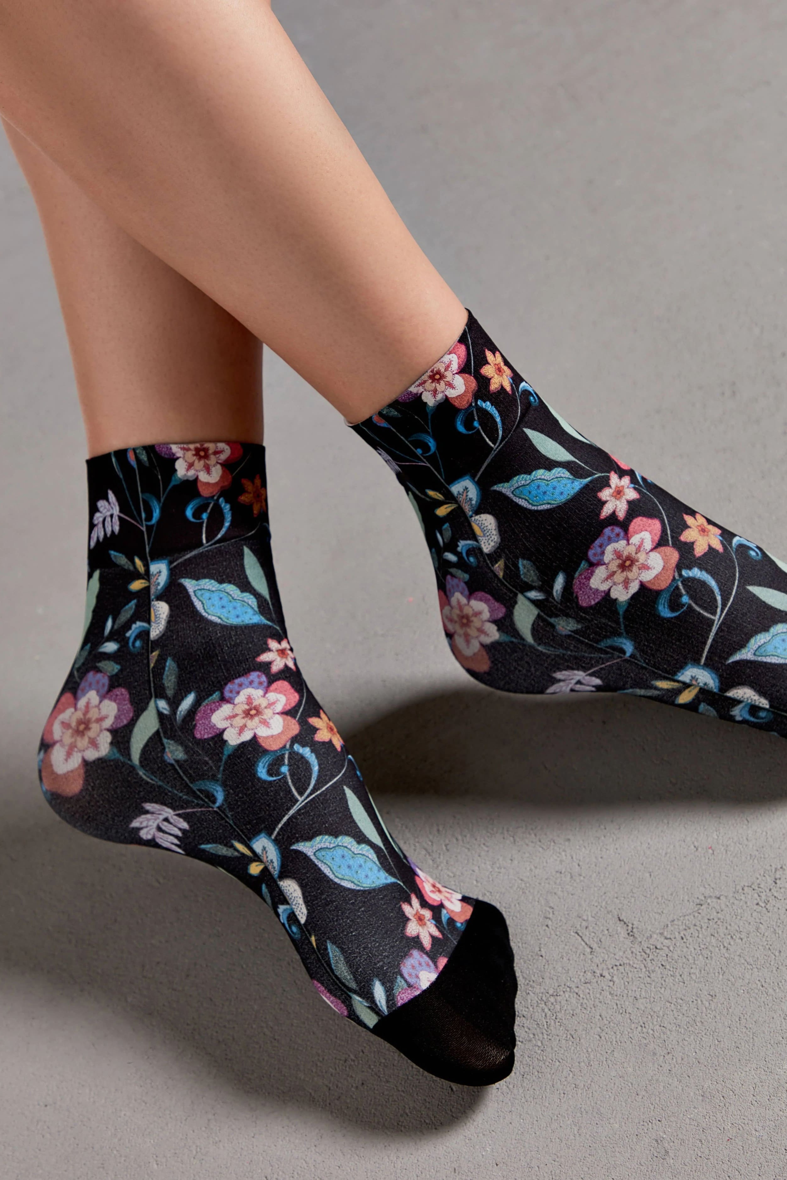 Socks Conte Fantasy 905 - Flowers Main image