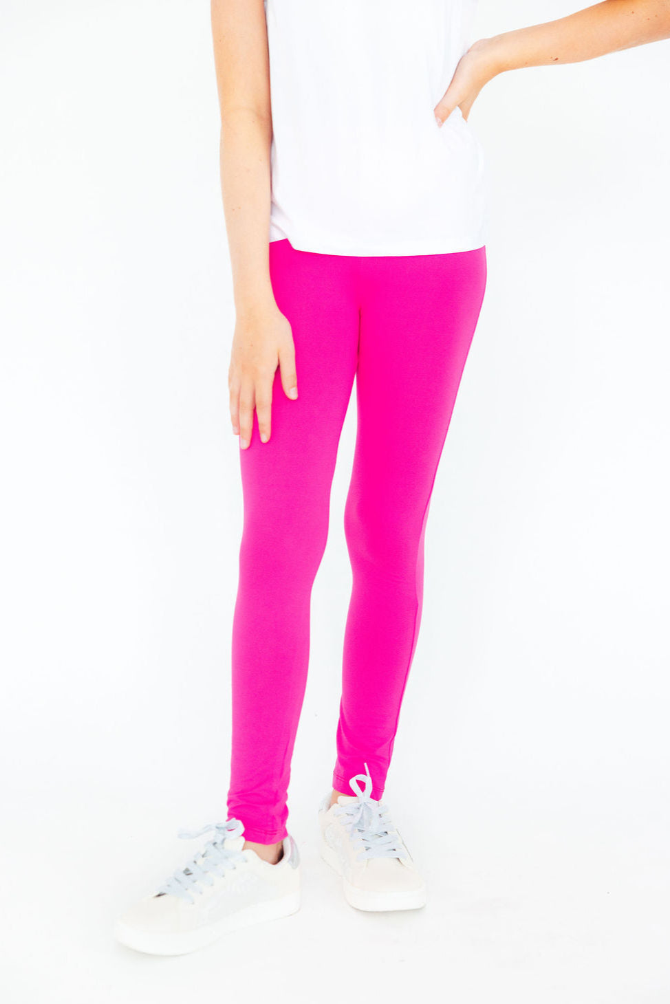 Hot Pink Leggings Secondary image