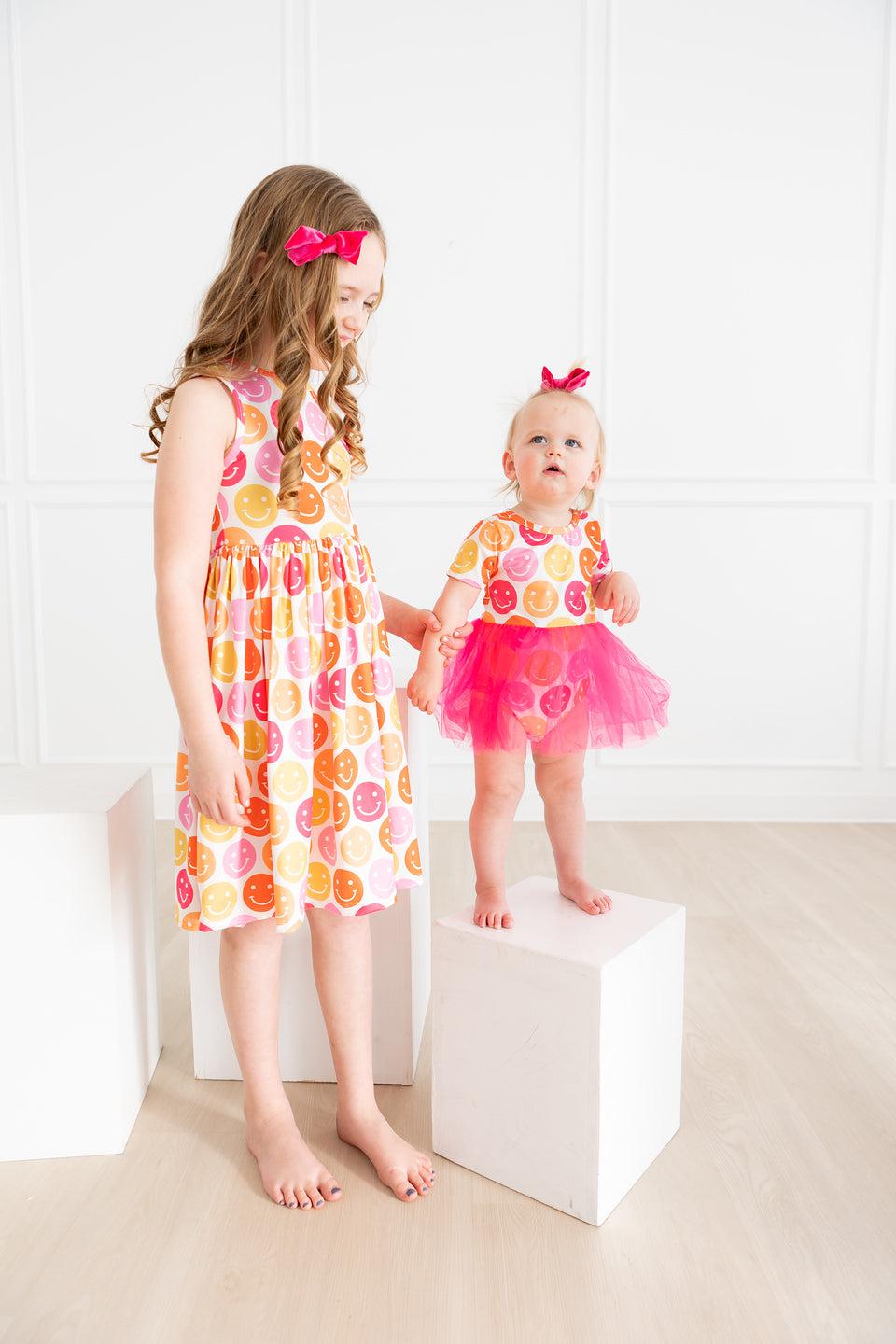 SALE Don't Worry, Be Hippy Tutu Bodysuit Secondary image