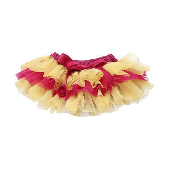 SALE Game Day Maroon and Gold Ruffle Tutu Bloomer Main image