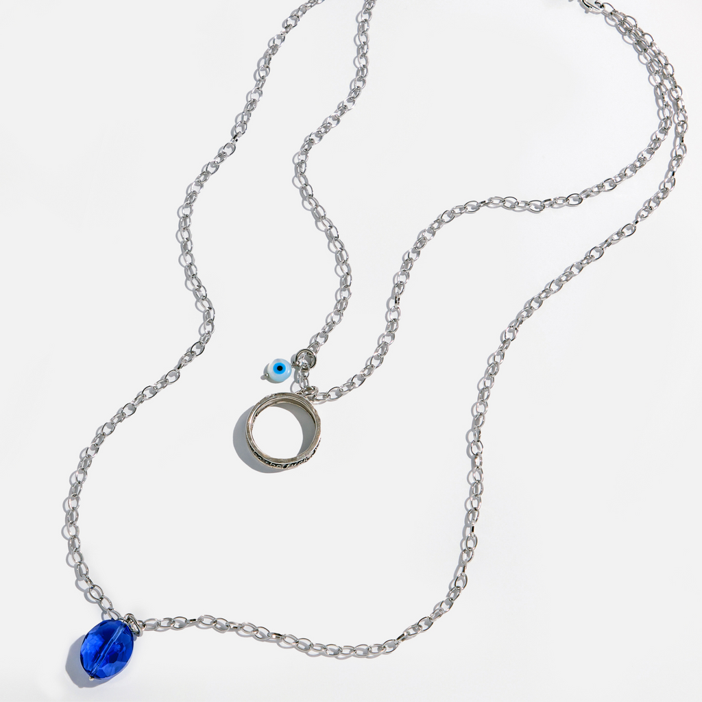 I Welcome Miracles Ring Original Necklace