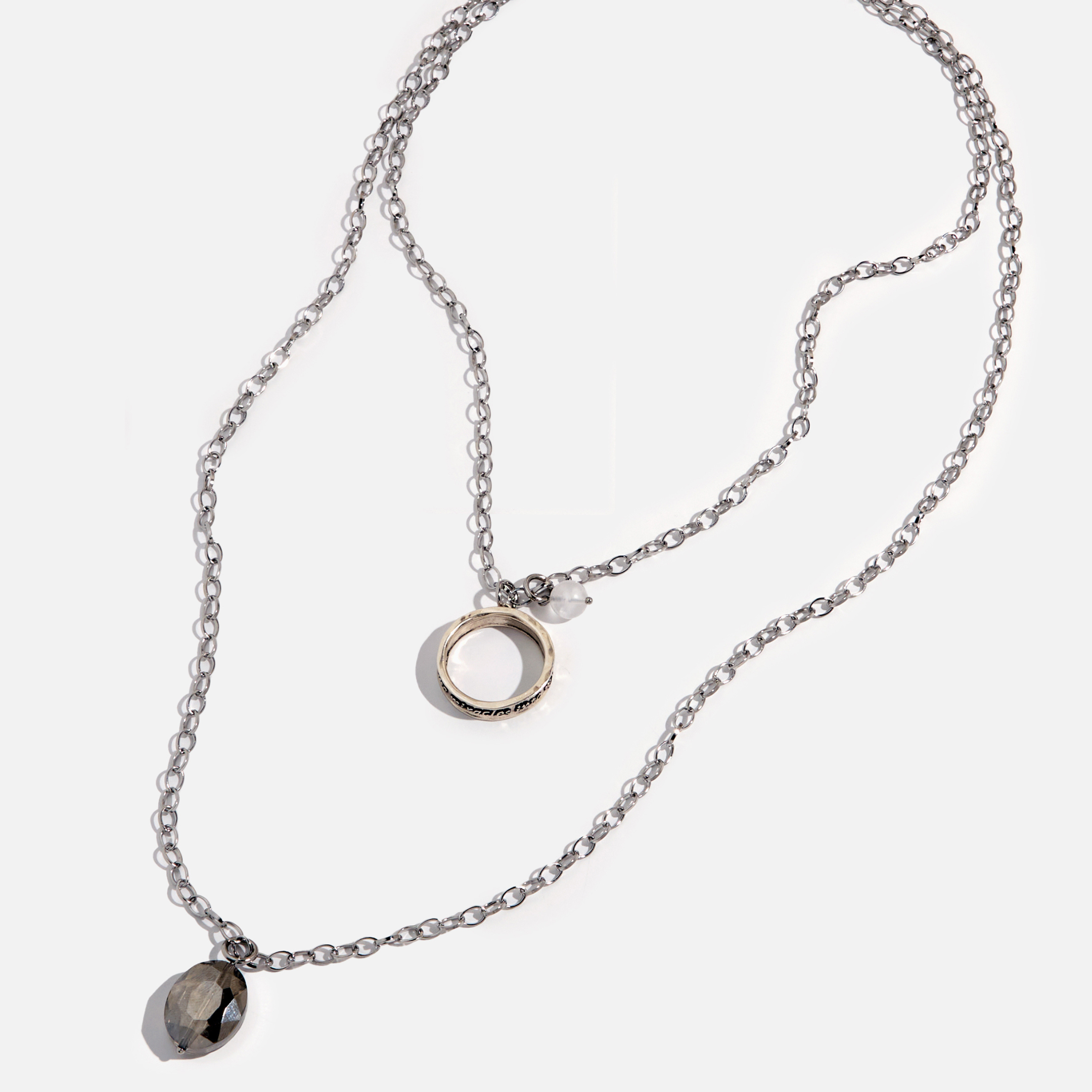 I Welcome Miracles Ring Original Necklace
