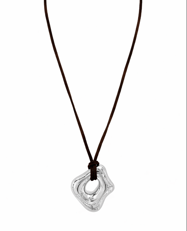 Sage Cord Necklace Secondary image