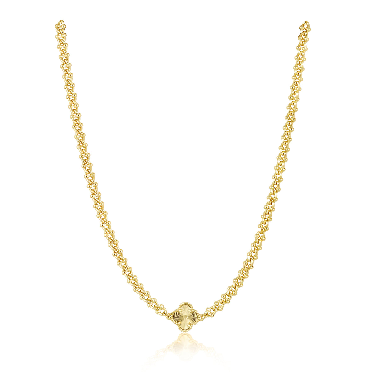 Rosalie Clover Chain Necklace Main image