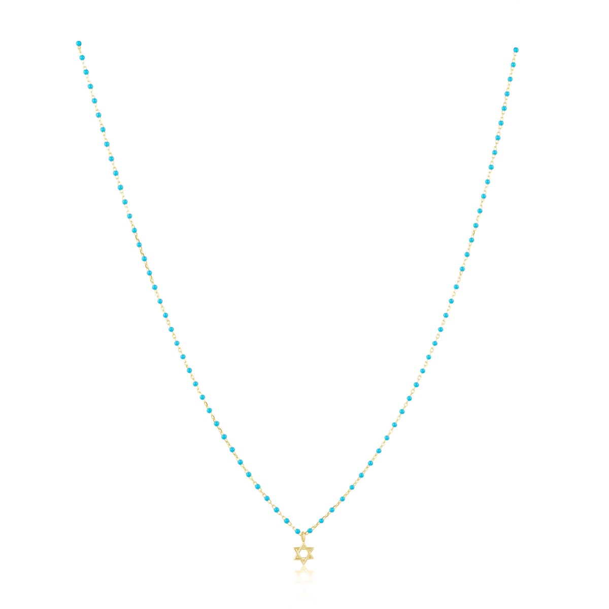 Elsa Mini Star of David Turquoise