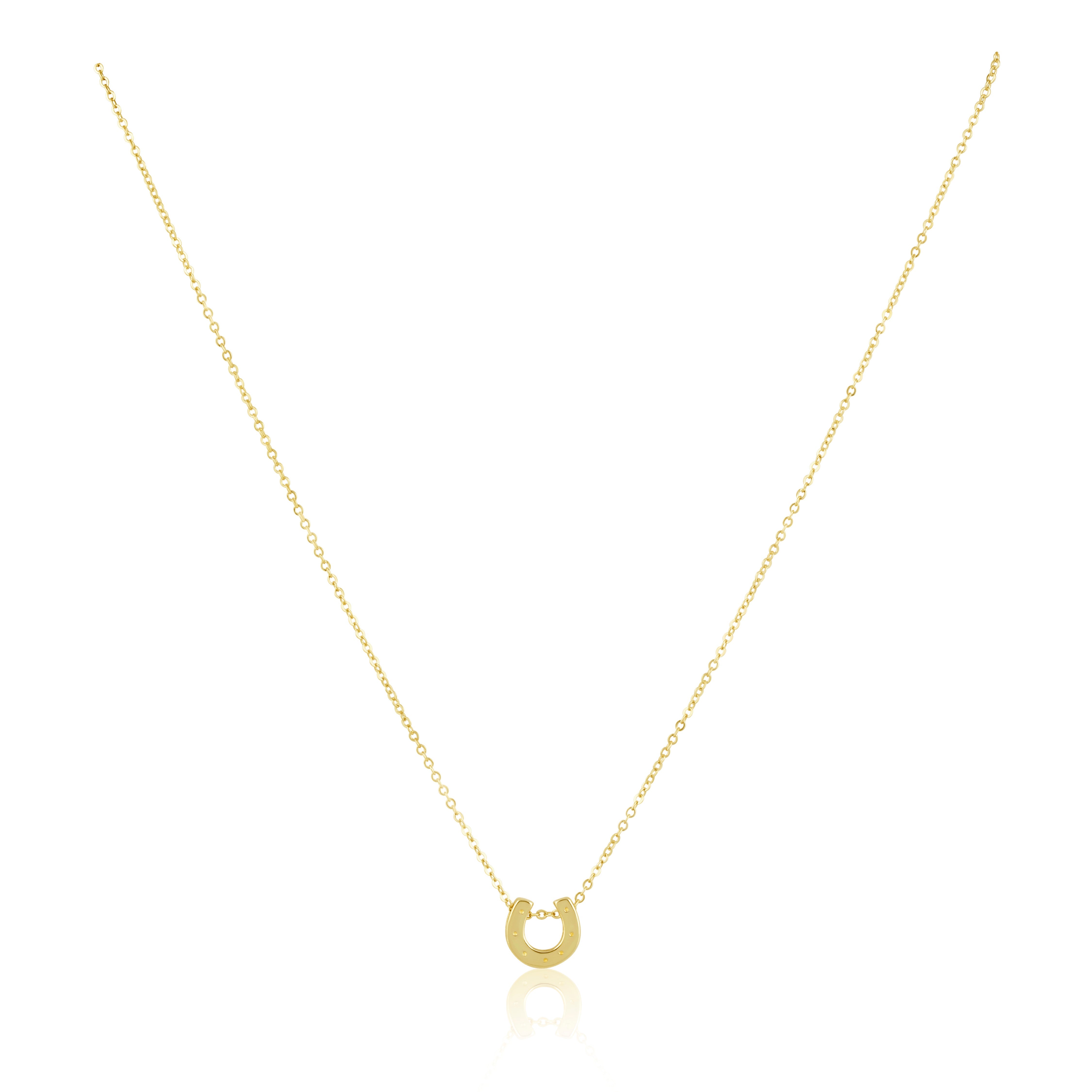 Mini Maddox Horseshoe Necklace Main image