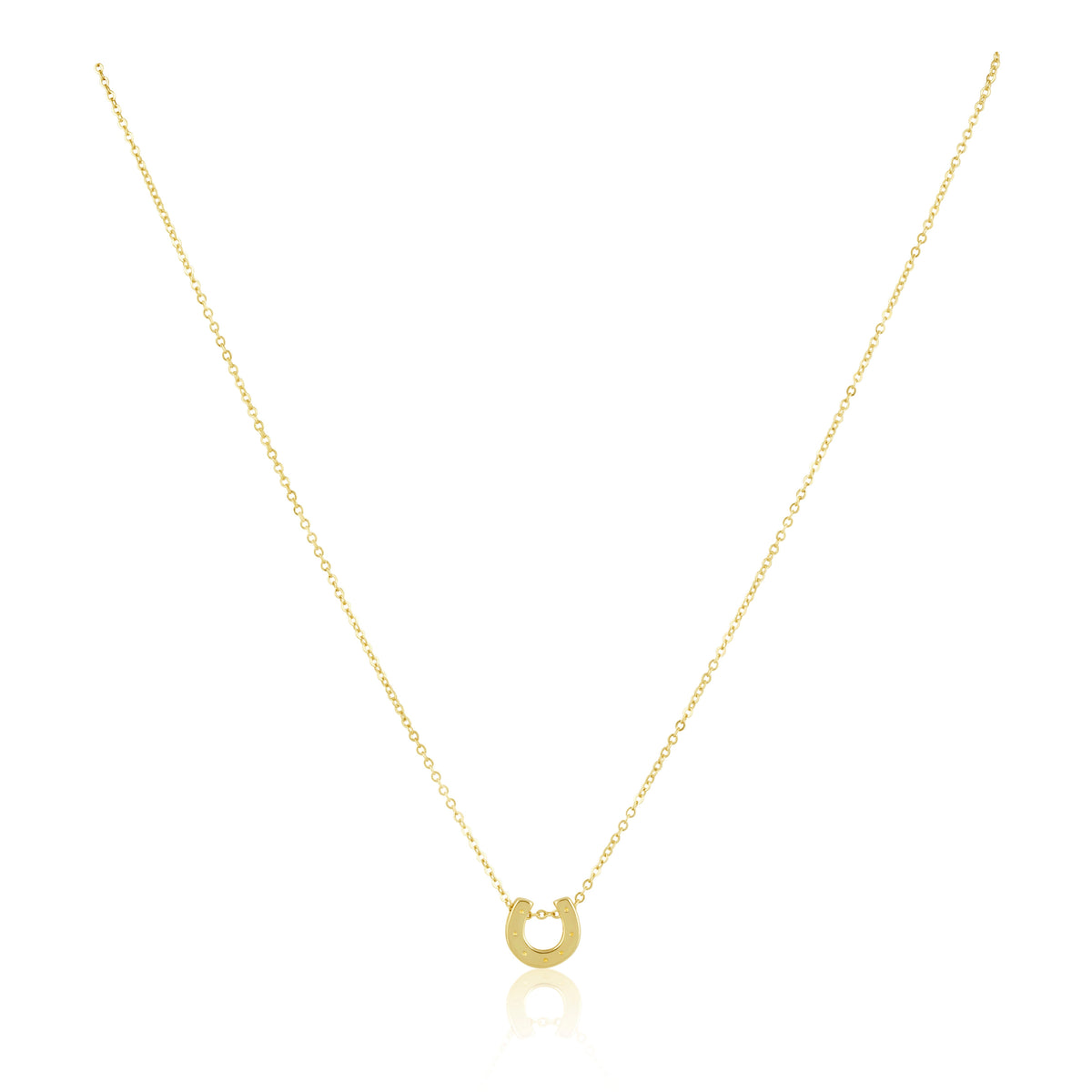 Mini Maddox Horseshoe Necklace
