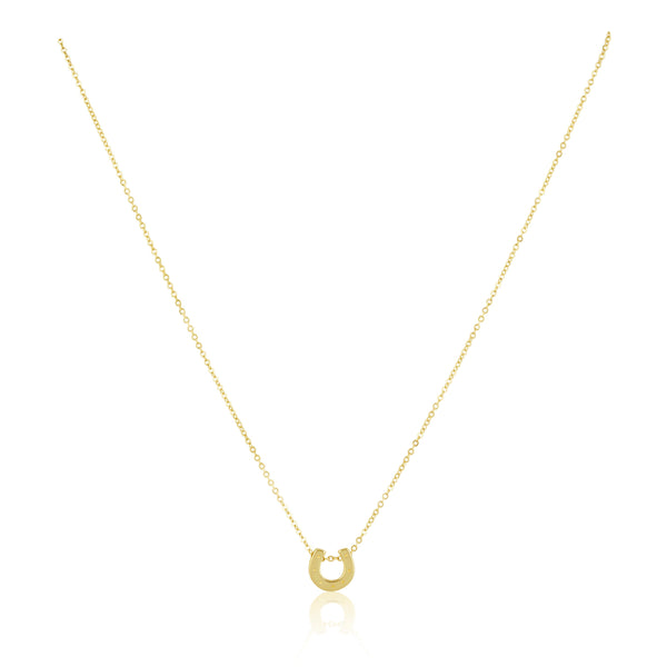 Mini Maddox Horseshoe Necklace