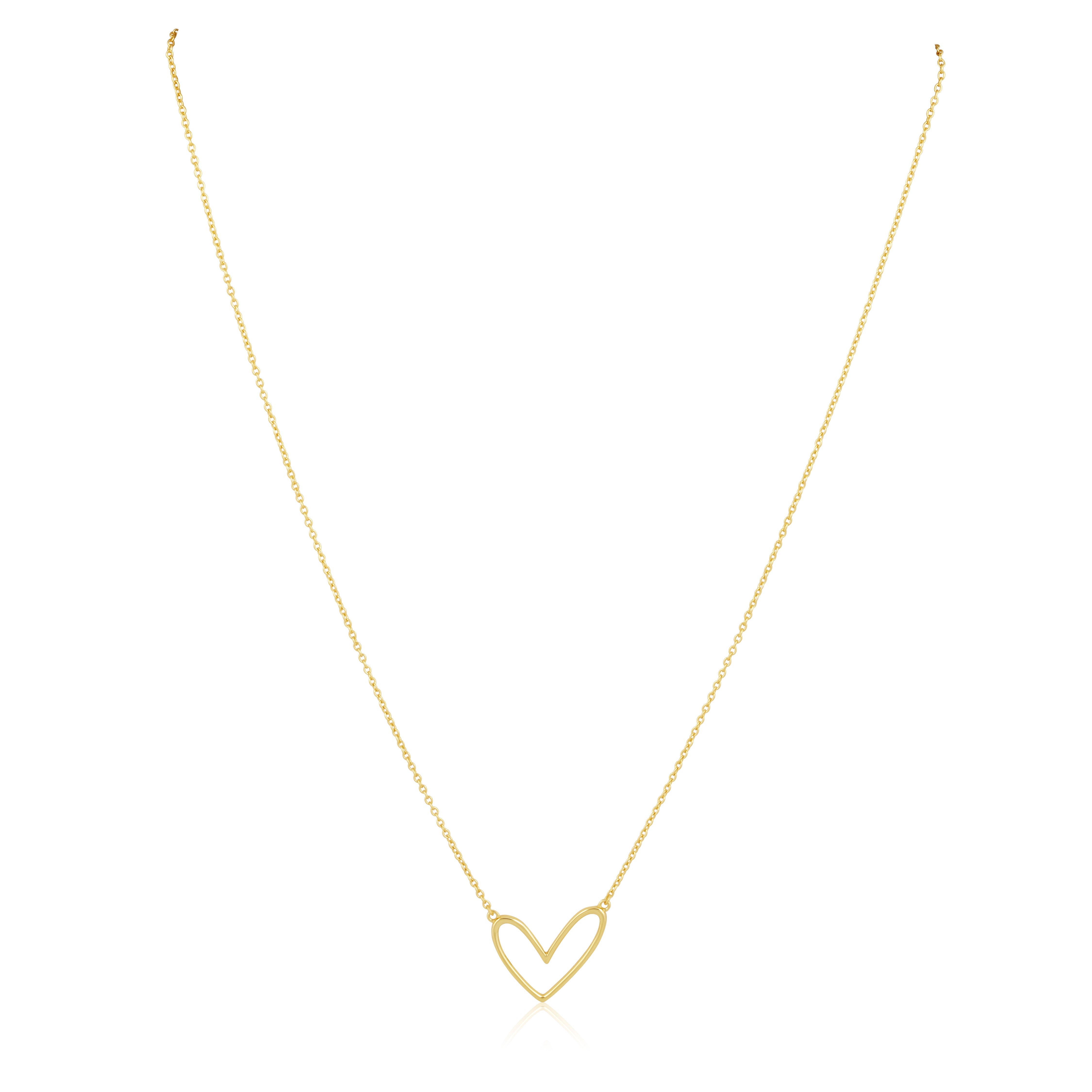 Abigail Open Heart Necklace Main image