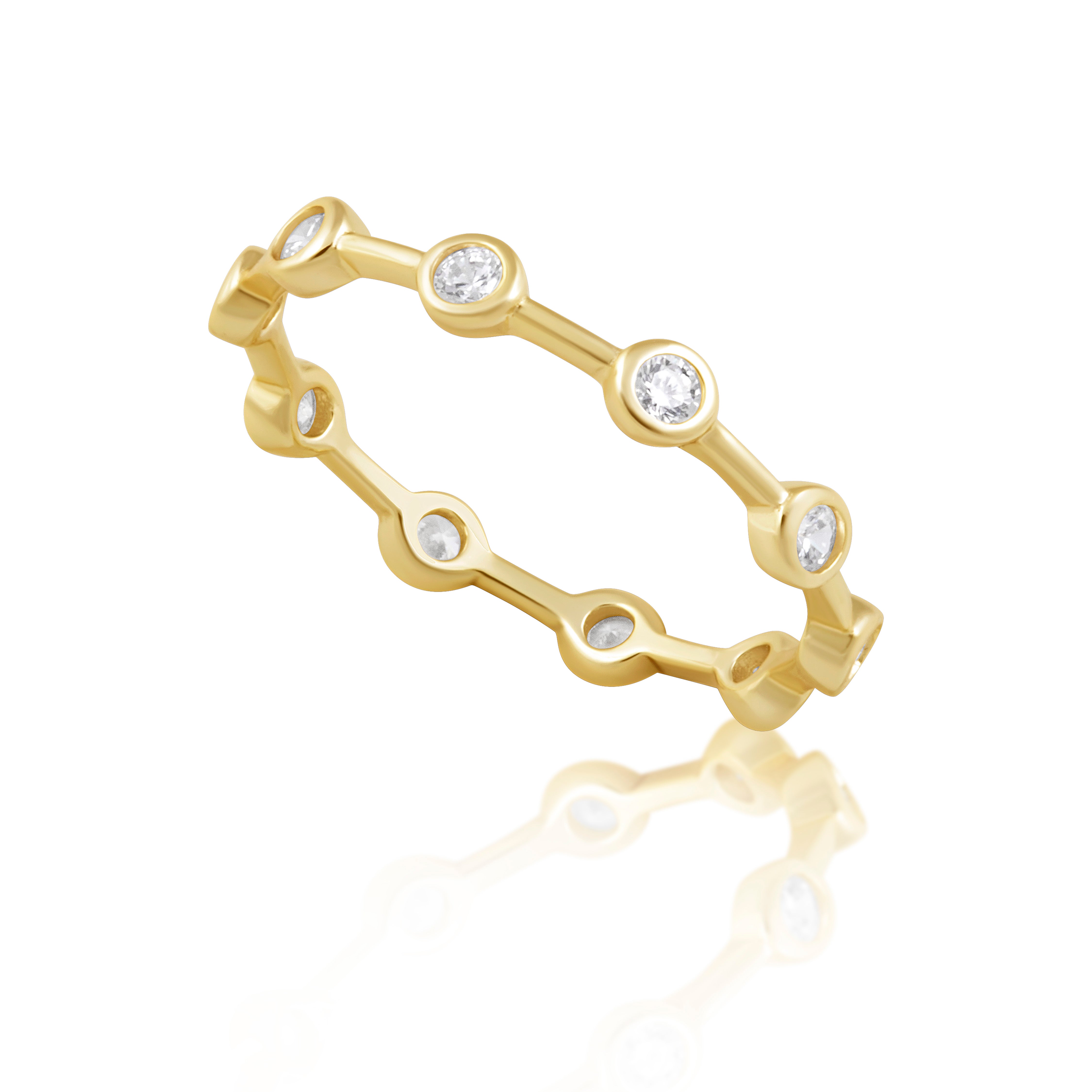 Reese CZ Bezel Ring Main image
