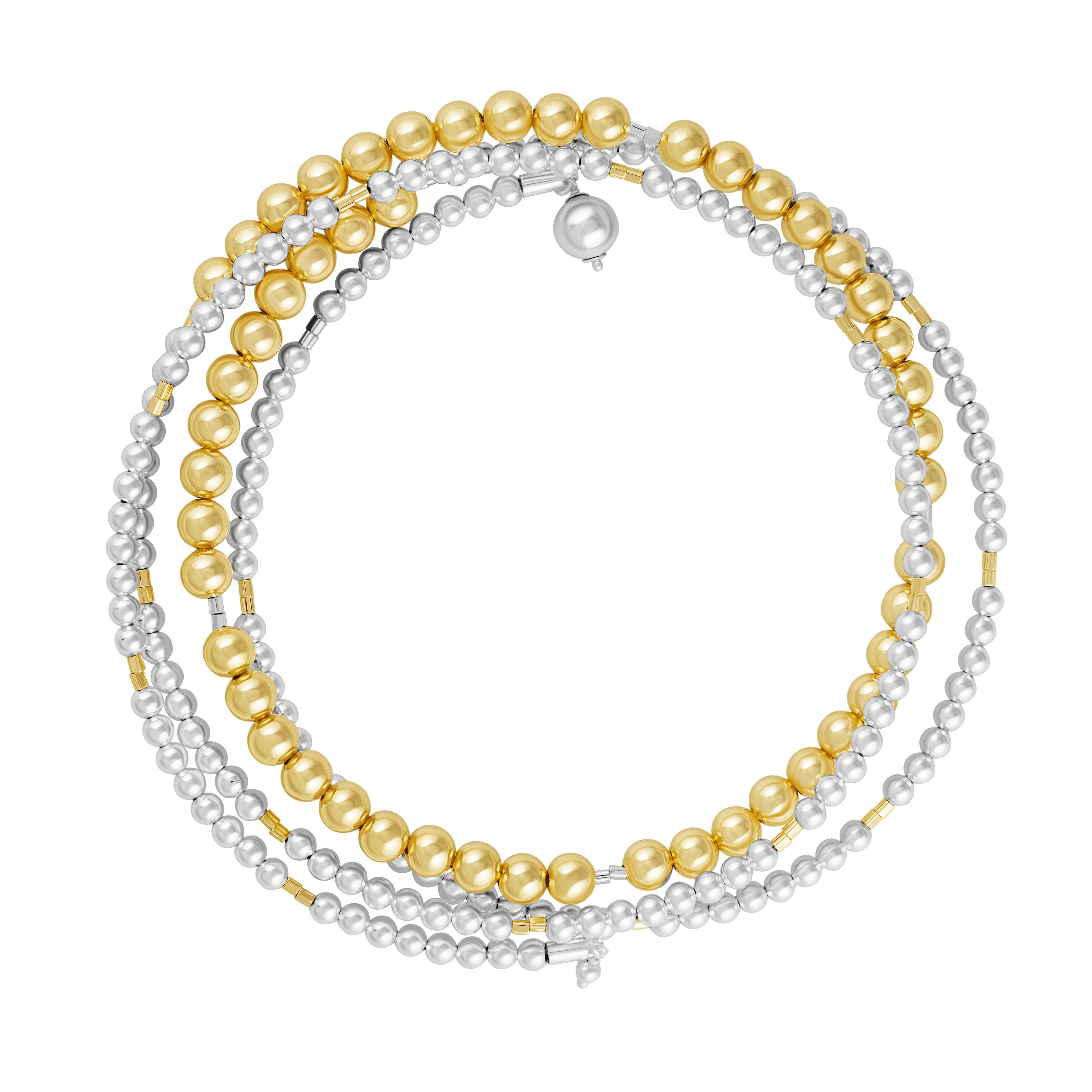 Two Tone Beaded Wrap Choker Main image