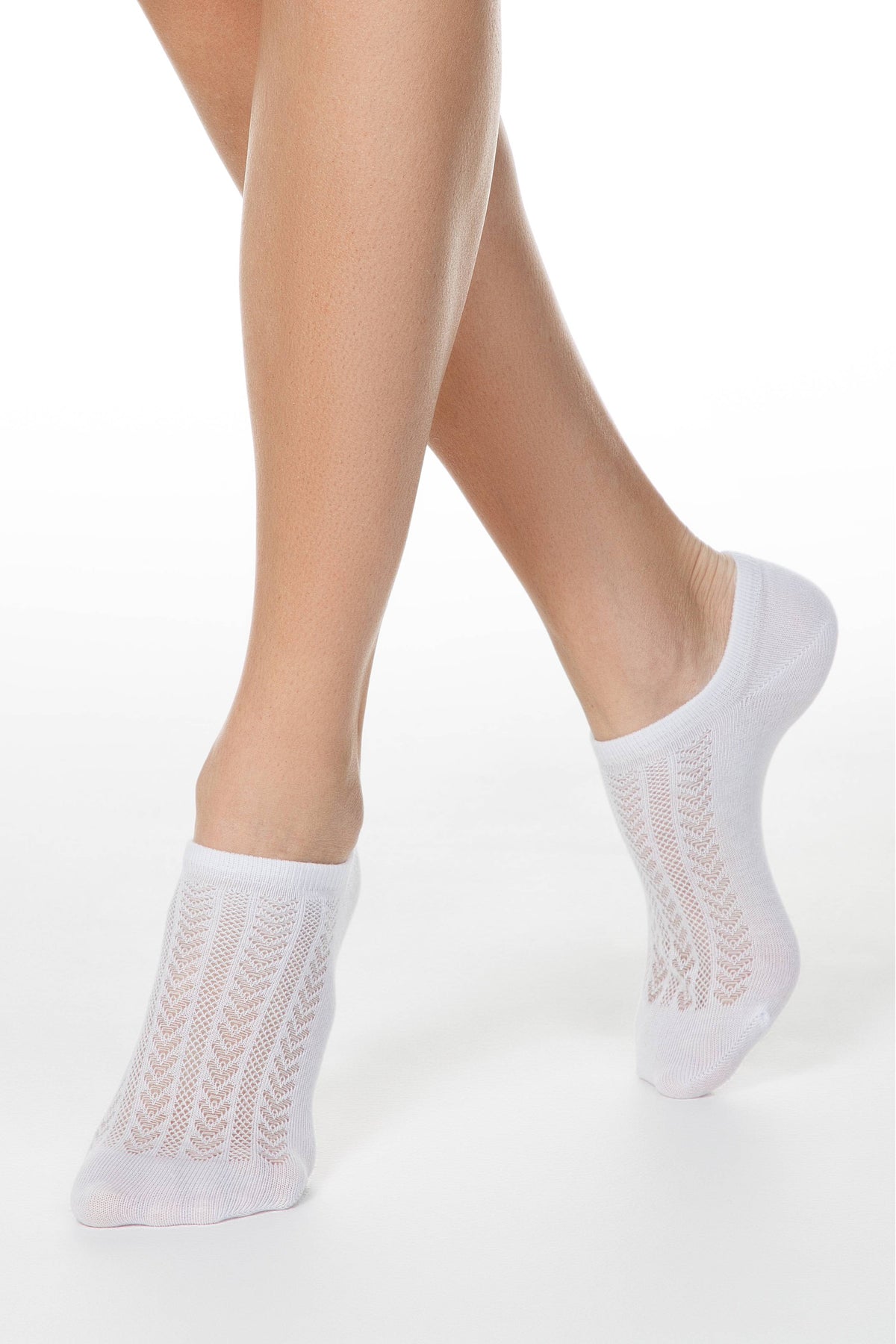 Cotton Ankle Socks Conte Active - 179 Openwork Weave Main image