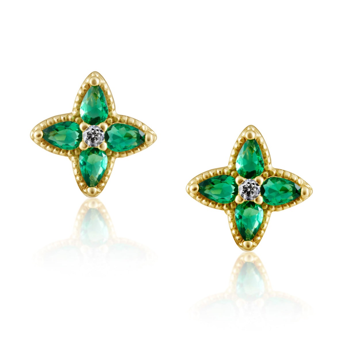 Shari Emerald Stud Main image