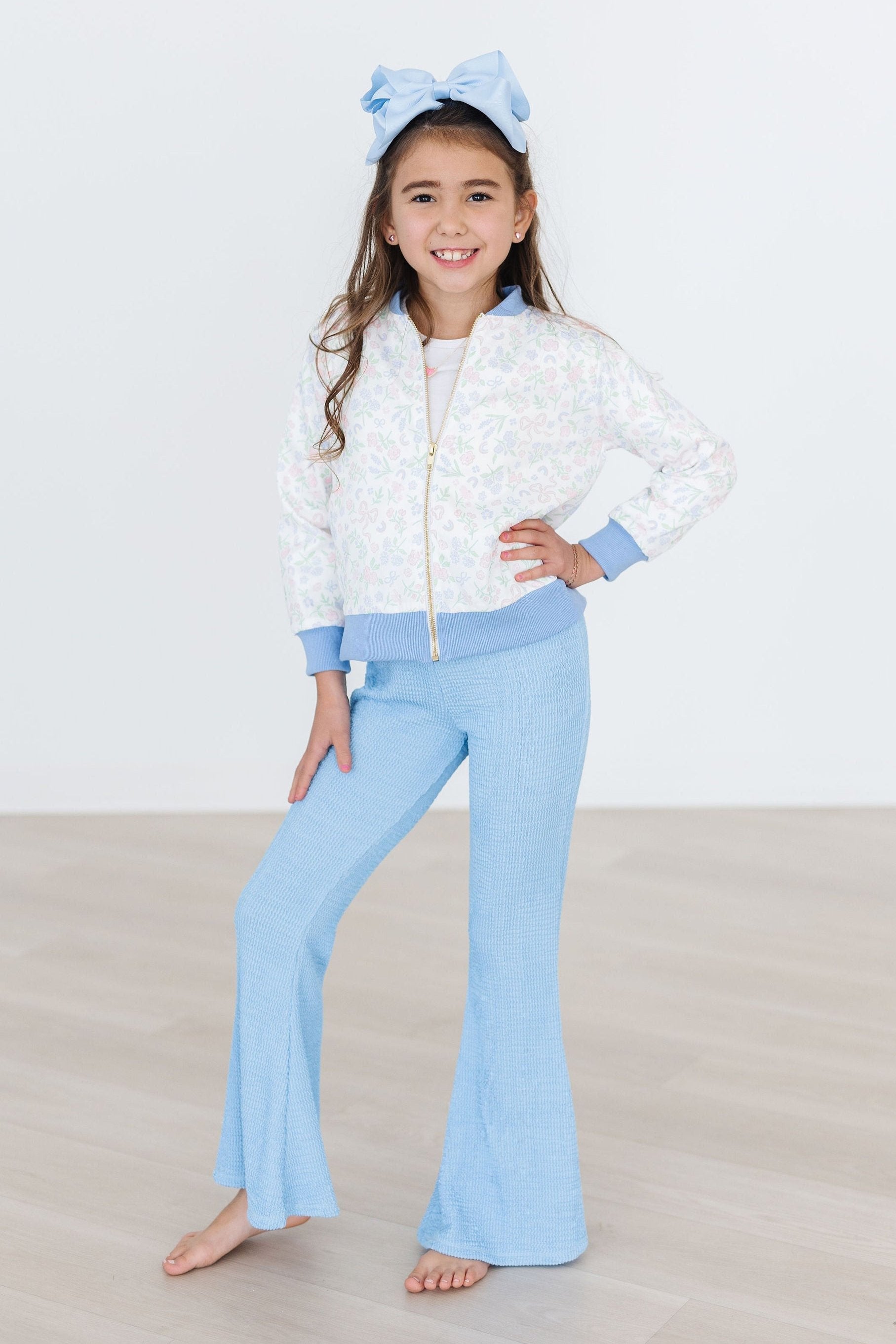SALE Sky Blue Scrunchy Bells Secondary image