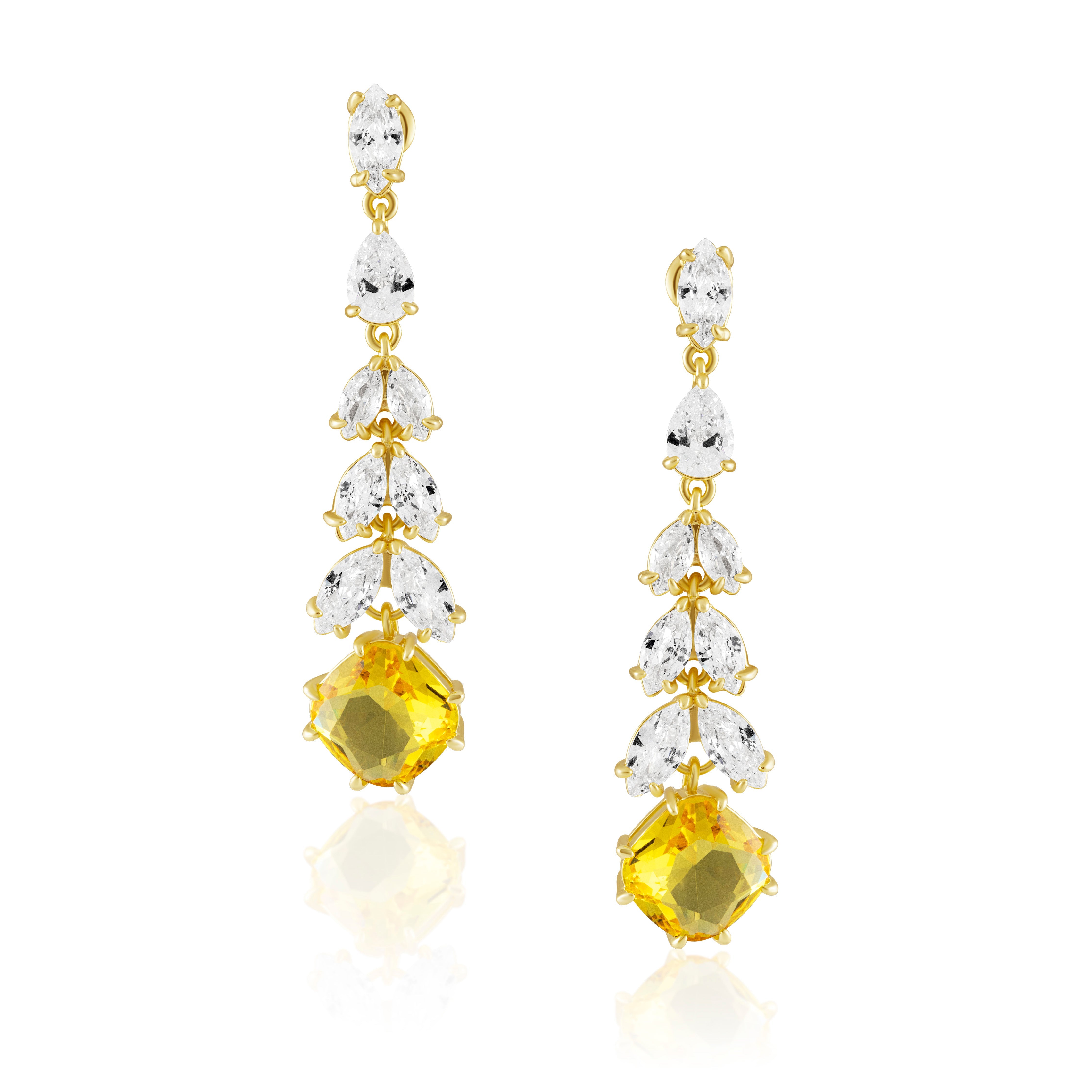 Soleil CZ Drop Earring Main image