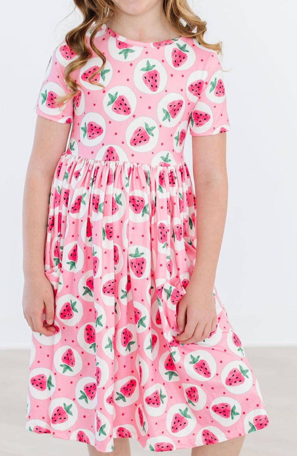 Strawberry Fields S/S Pocket Twirl Dress Main image