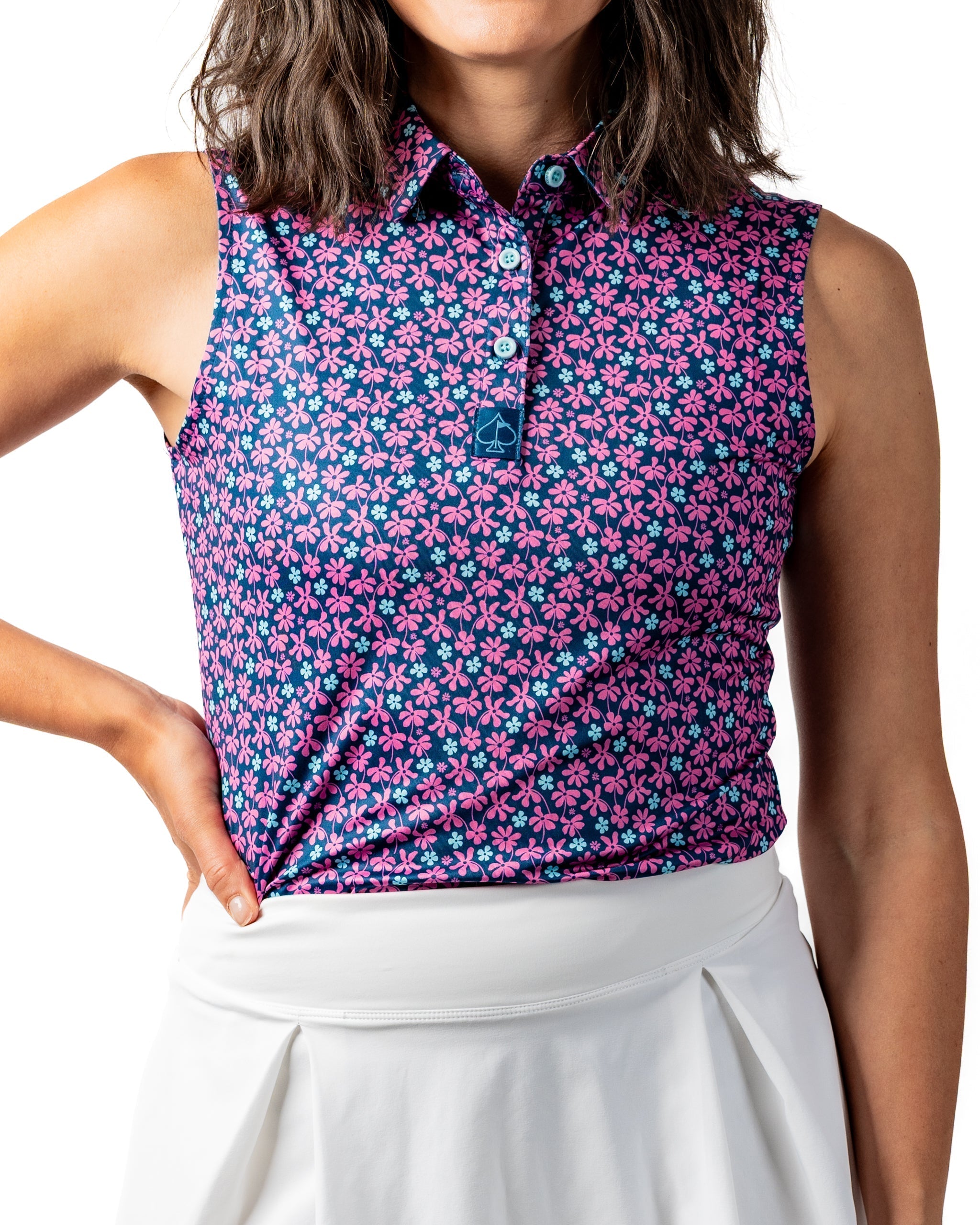 Pins & Aces Full Bloom & Soft Spoken Polo Duo – Women's Full Bloom