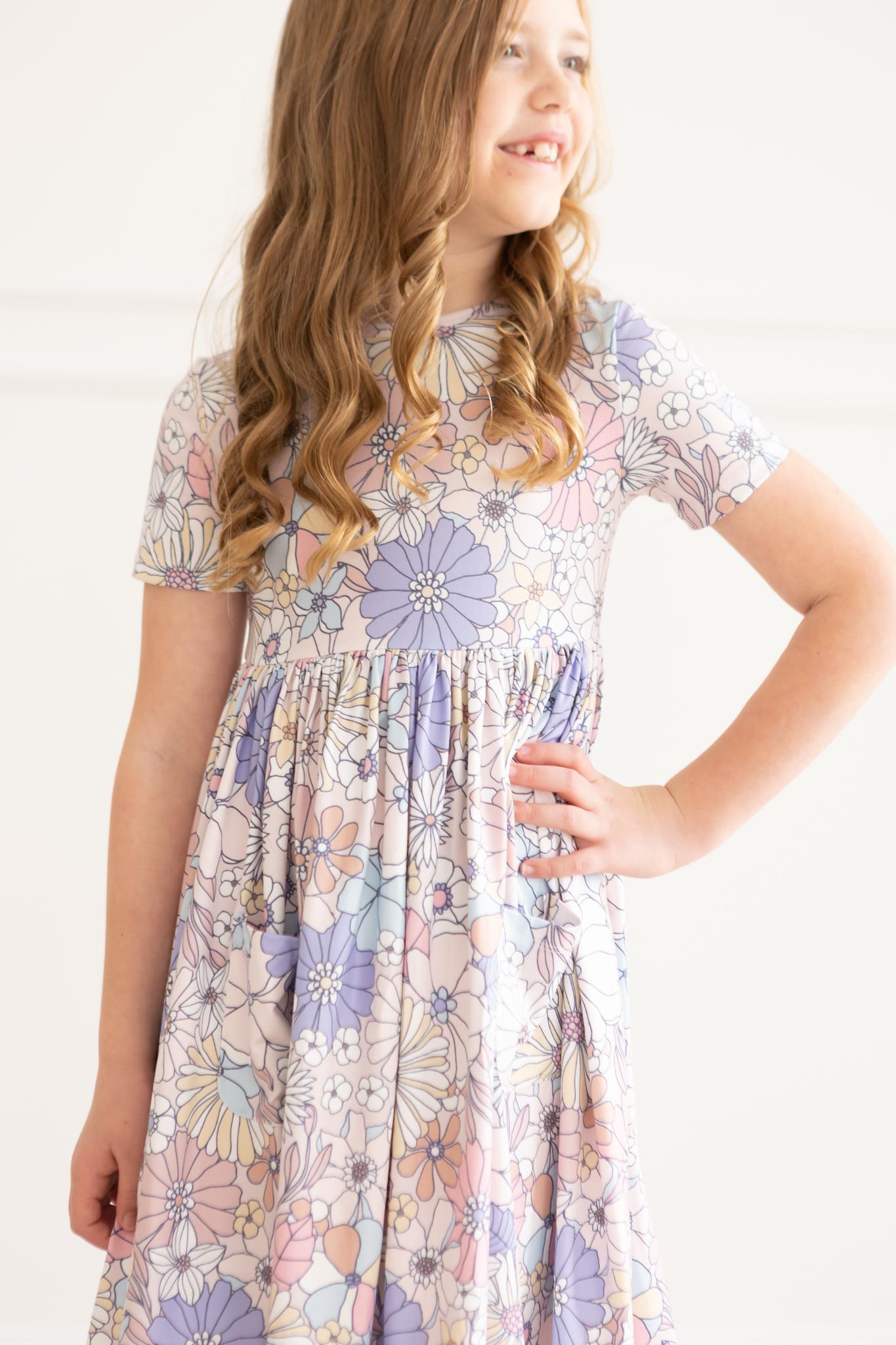 Sweet Escape Floral S/S Pocket Twirl Dress Main image