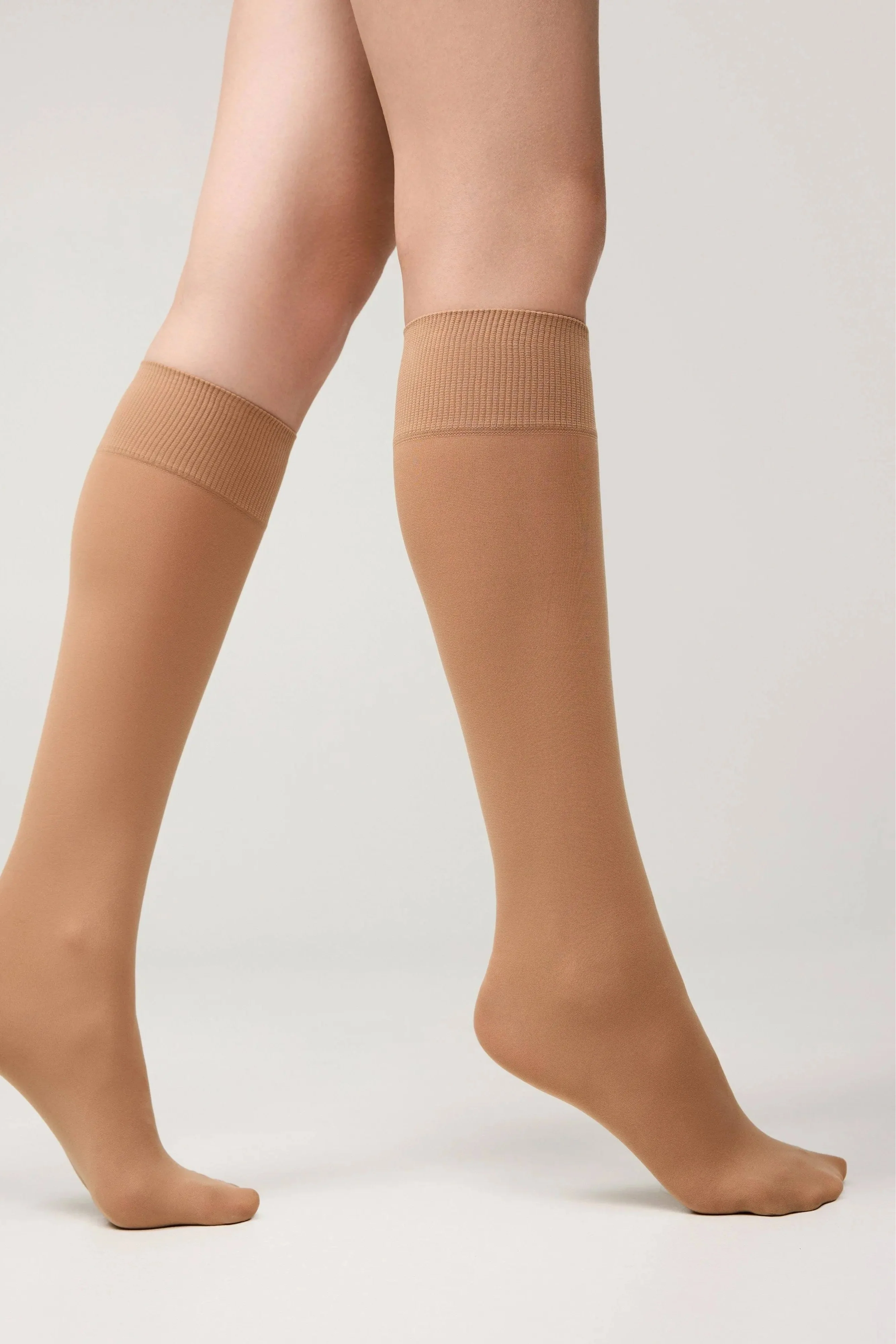 Knee Highs Conte Microfibra 50 Den (1 pair) Secondary image