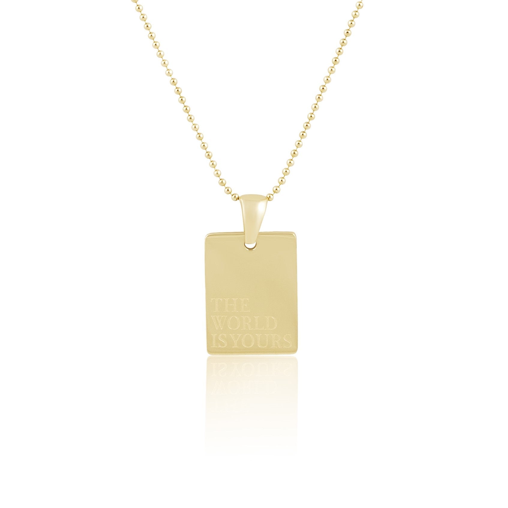 The World Is Yours Necklace Main image