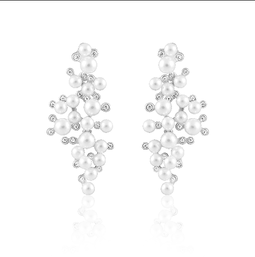Tiffany Pearl Statement Earring