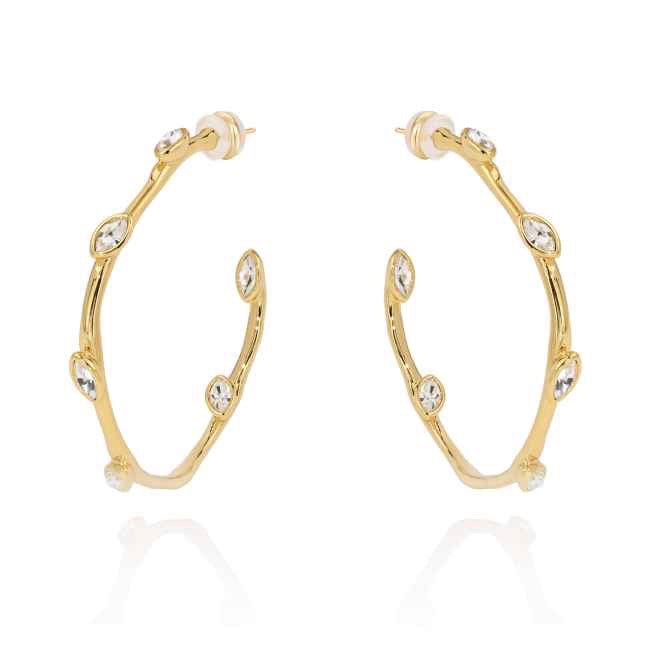 Trishelle CZ Hoop Main image