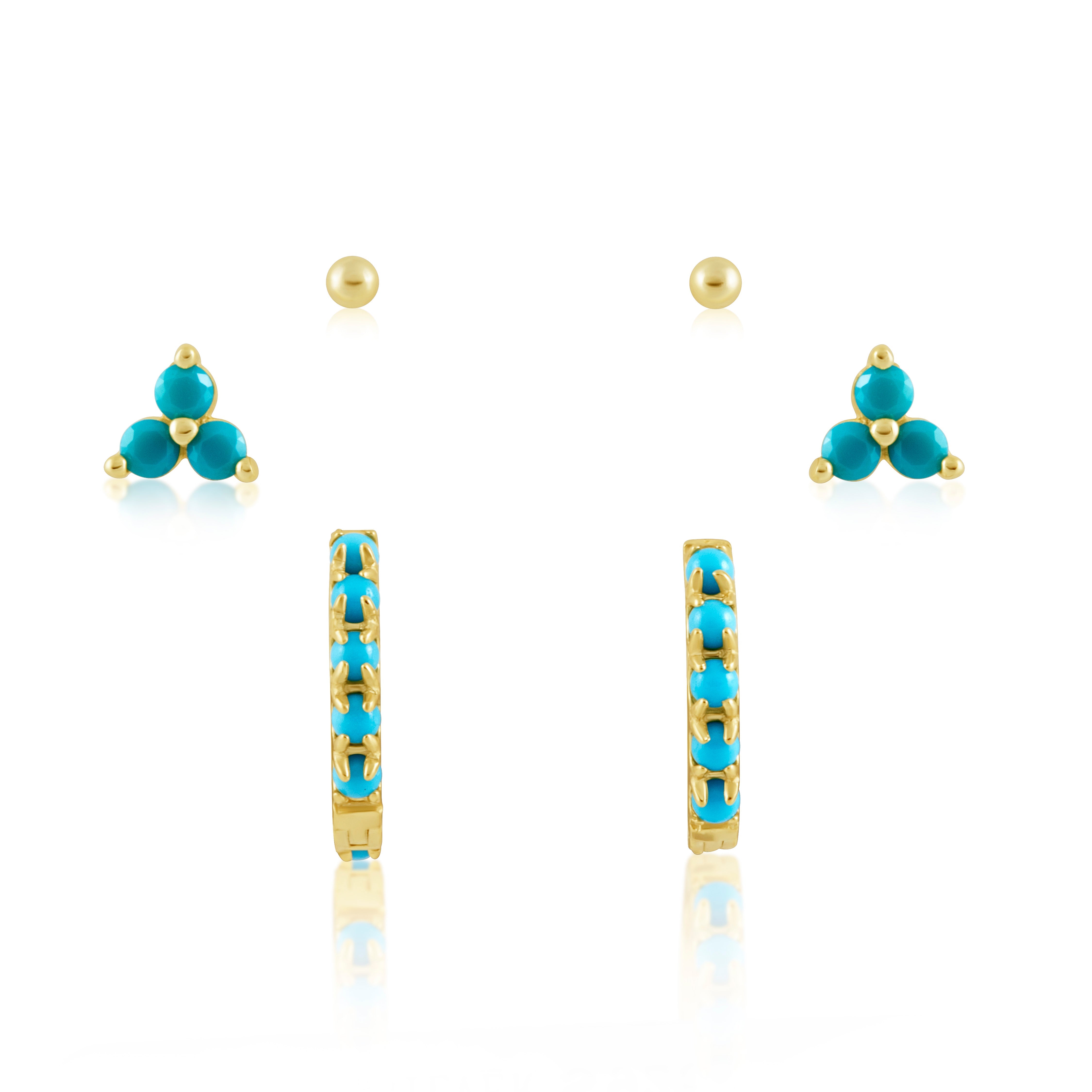 Turquoise Earring Set Main image