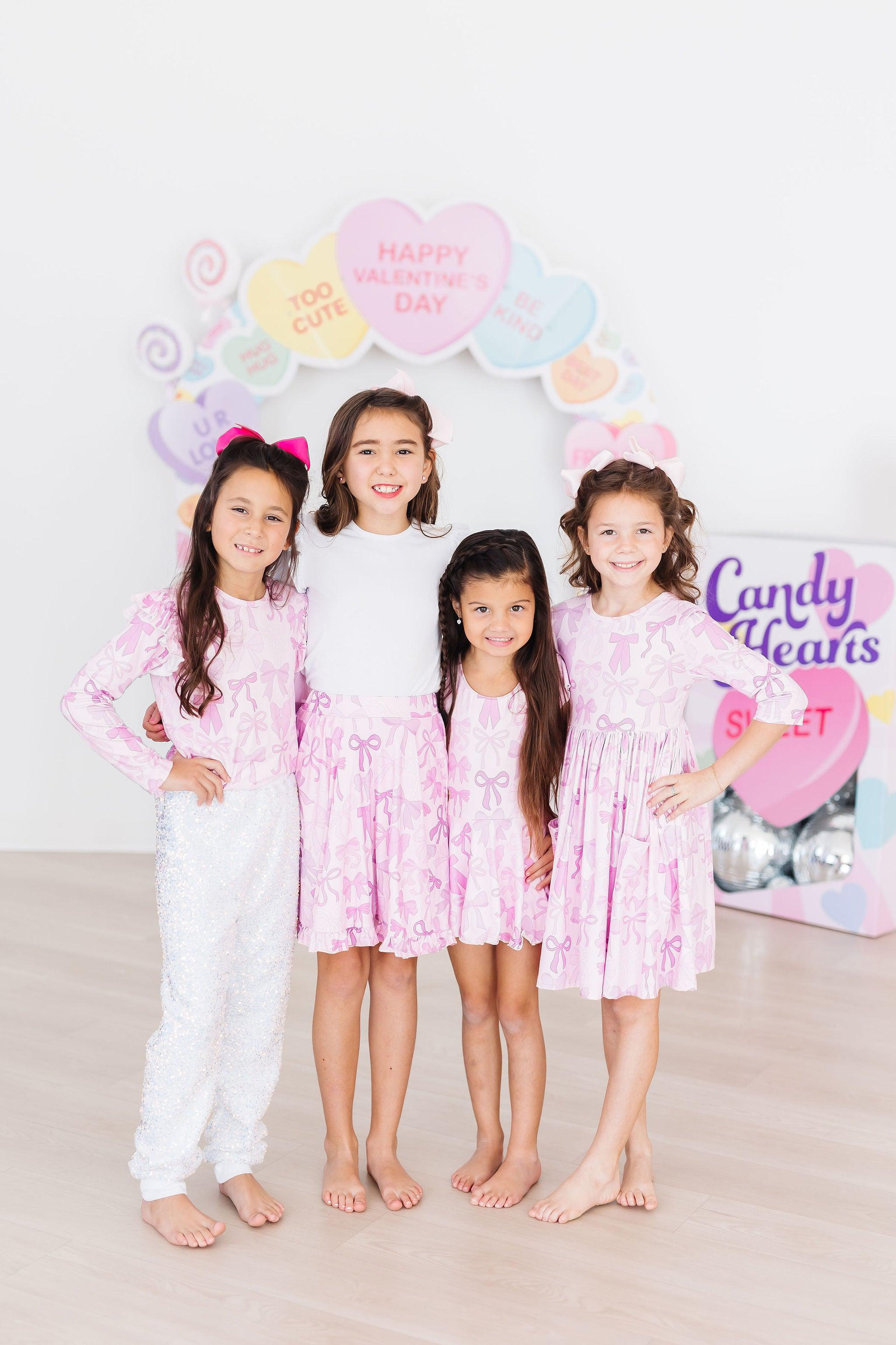 SALE Twinkle Ties L/S Ruffle Tee Secondary image