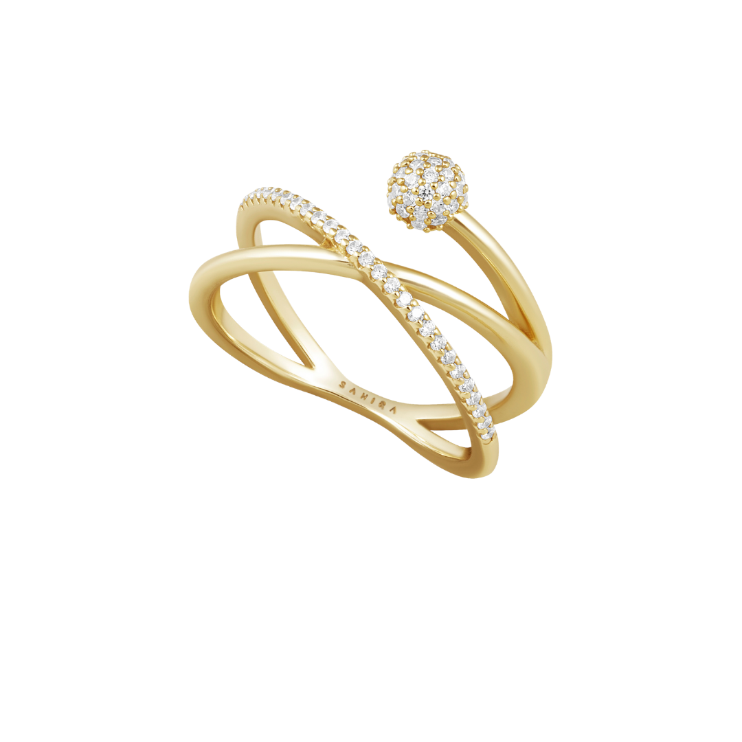 Harley Pave Twist Ring Main image