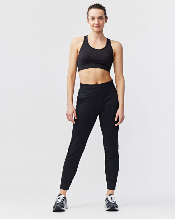 Valia Women's Black Jogger Pants