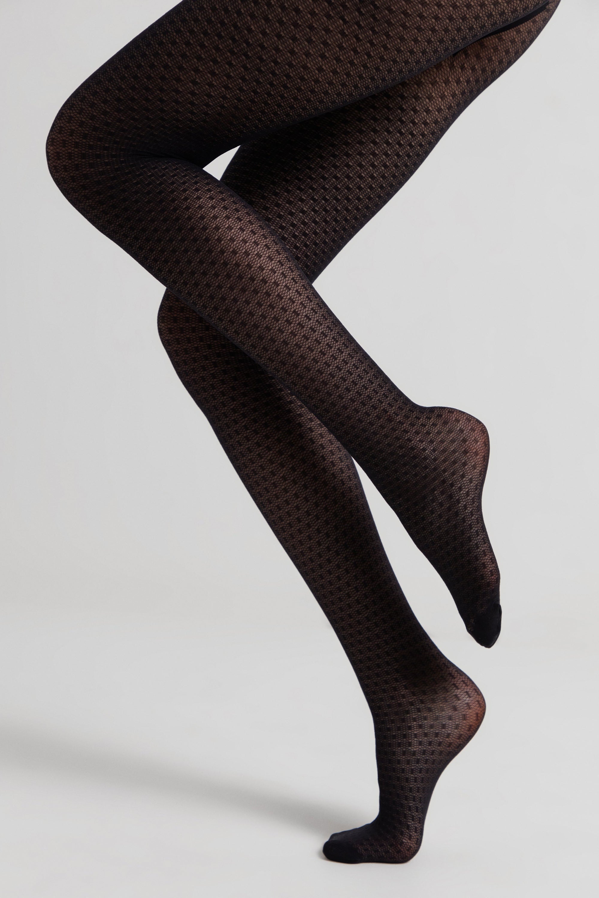 Fantasy Tights Conte Vision - Geometric Dots Pattern Main image