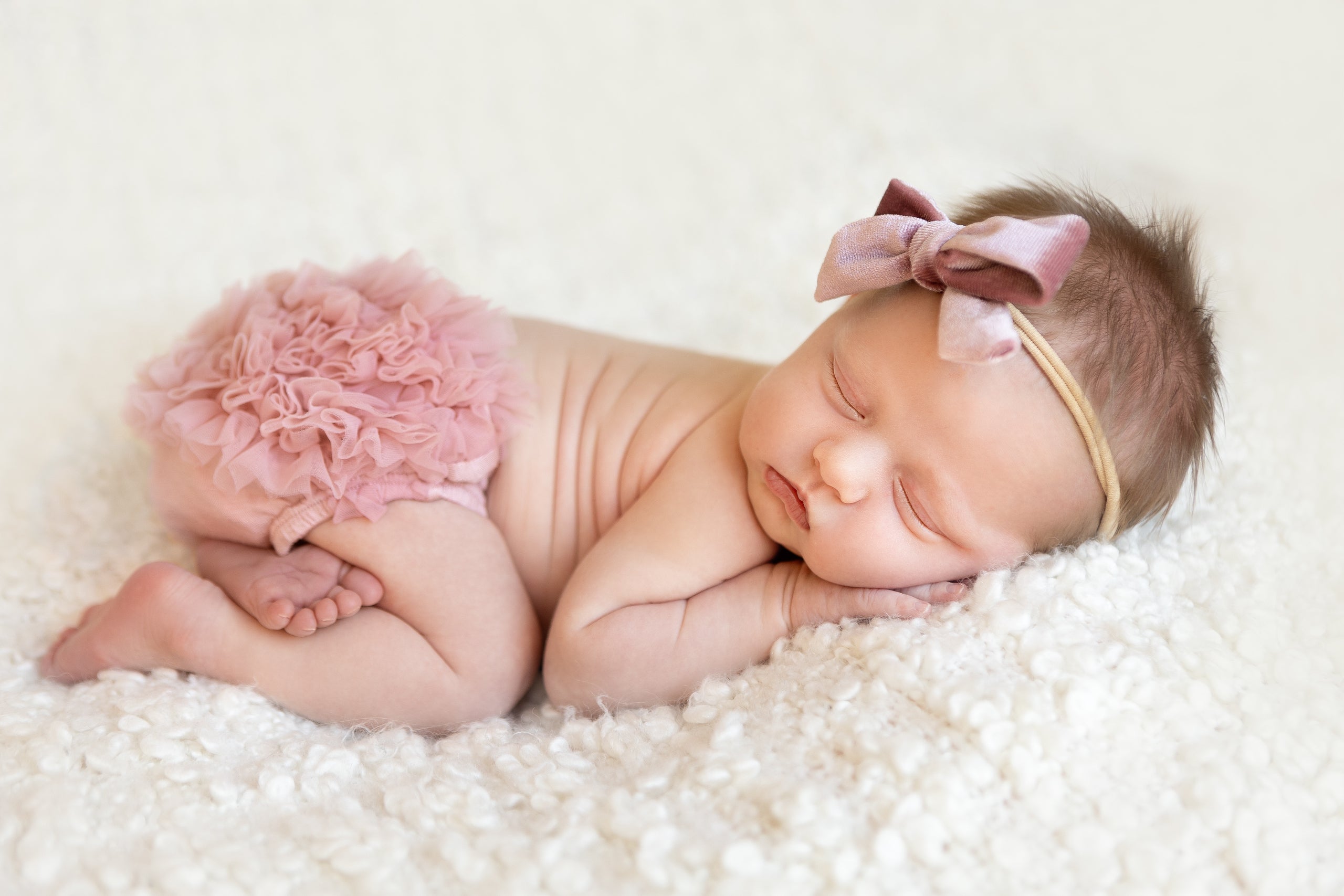 Vintage Pink Ruffle Bum Bloomer Secondary image