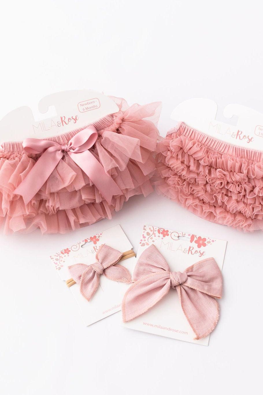 Vintage Pink Ruffle Tutu Bloomer Secondary image