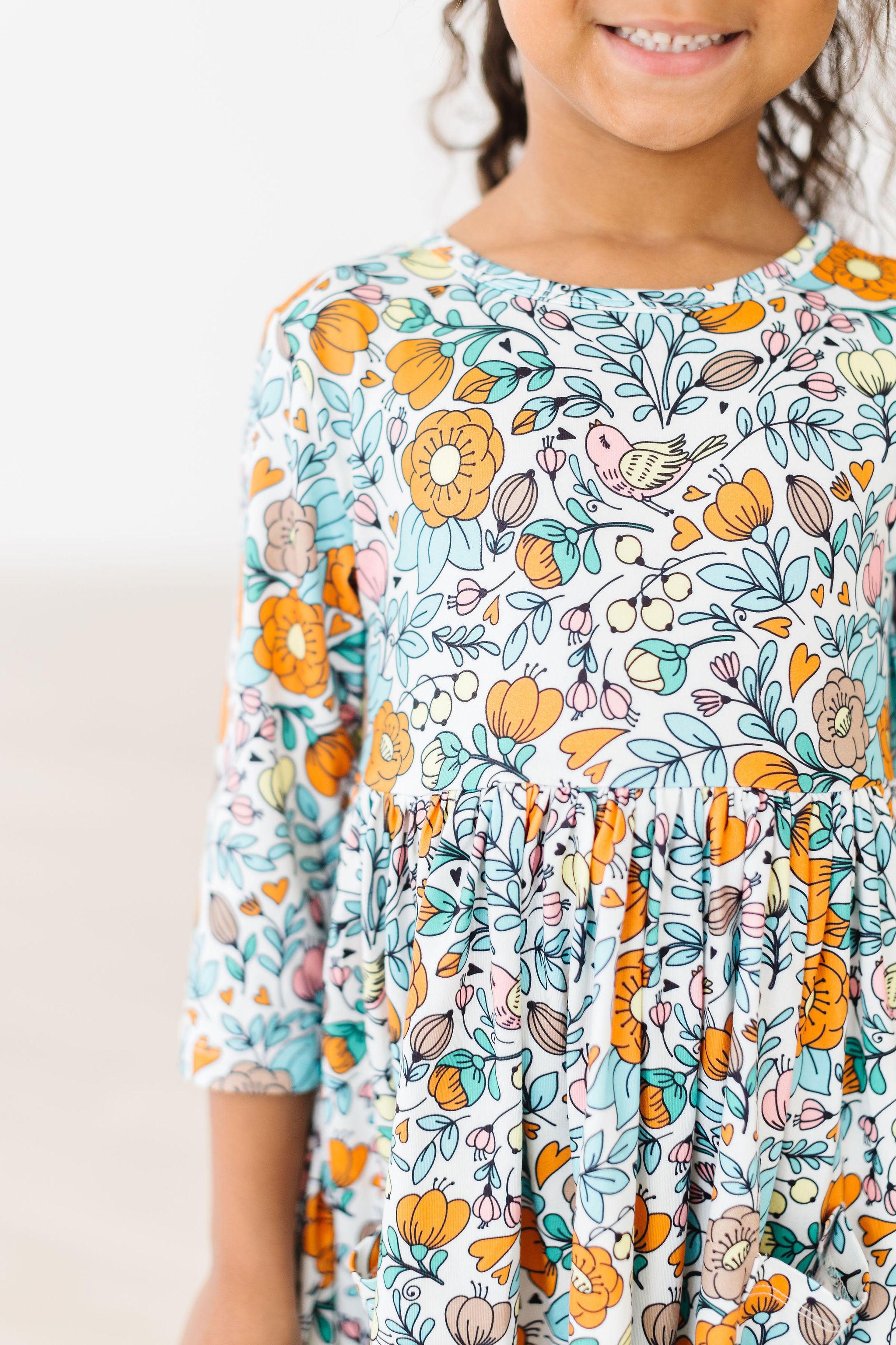 Vintage Vibes 3/4 Pocket Twirl Dress Secondary image