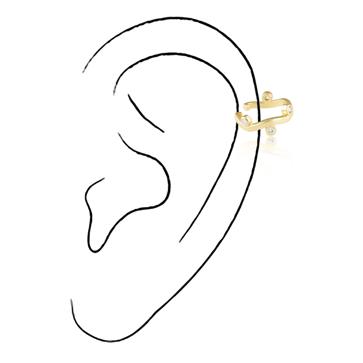Waverly Ear Cuff Main image