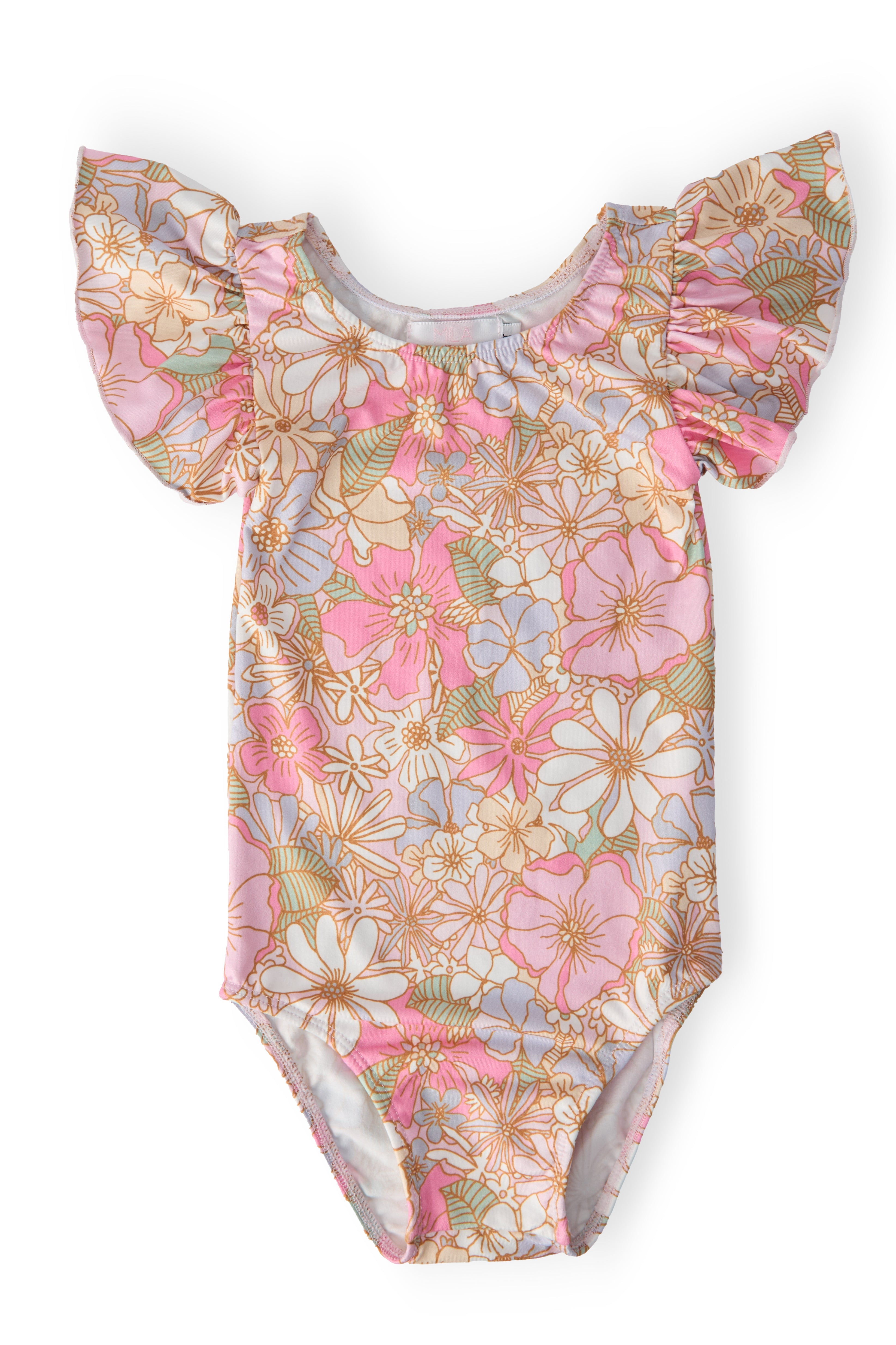 What's Up Buttercup S/S Flutter Sleeve Leotard Main image