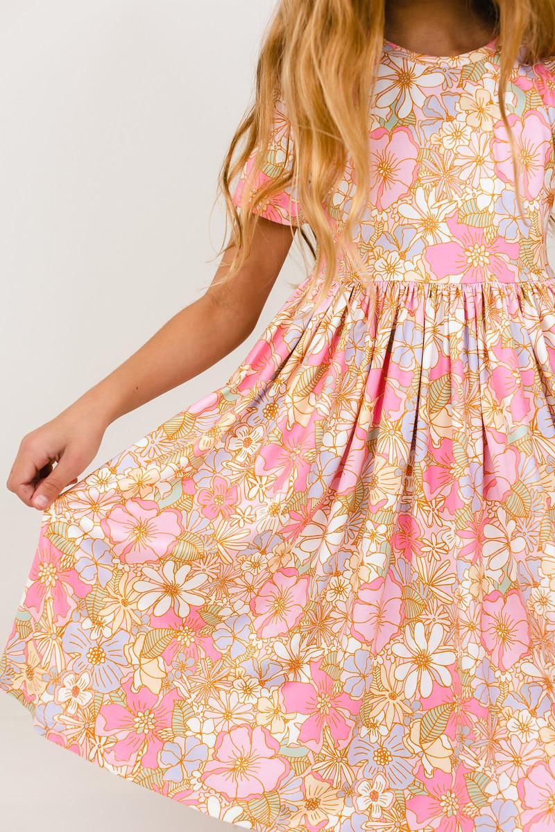 What's Up Buttercup S/S Pocket Twirl Dress Main image