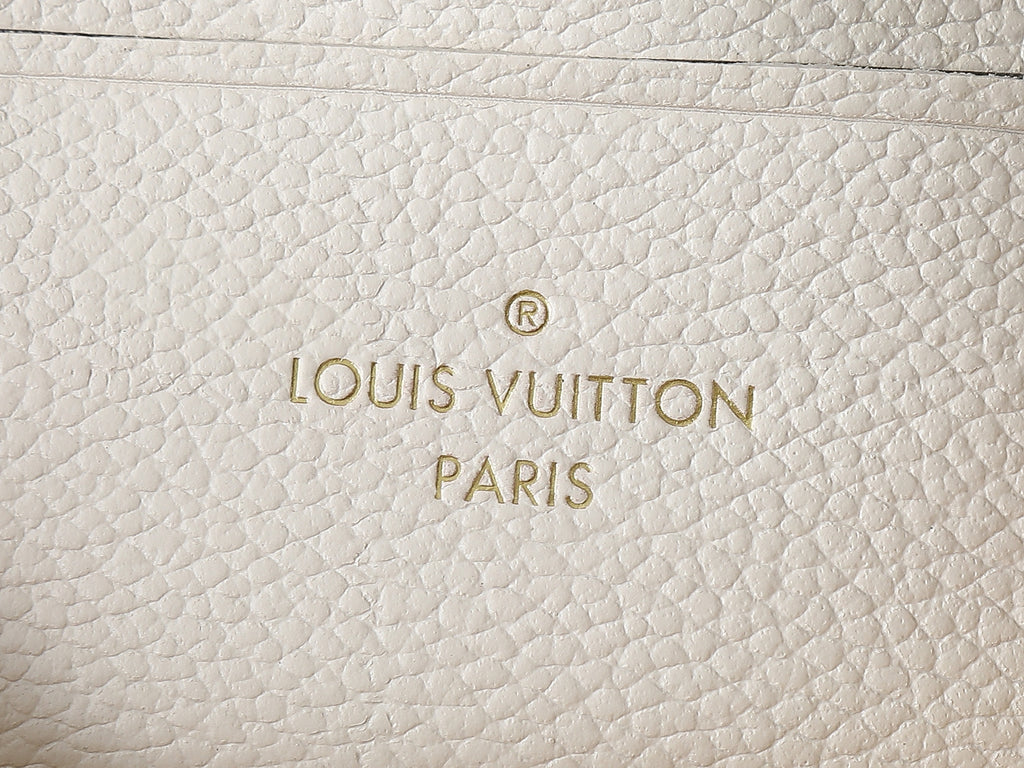 Louis Vuitton White Multicolor Monogram Handbag with Chain Strap