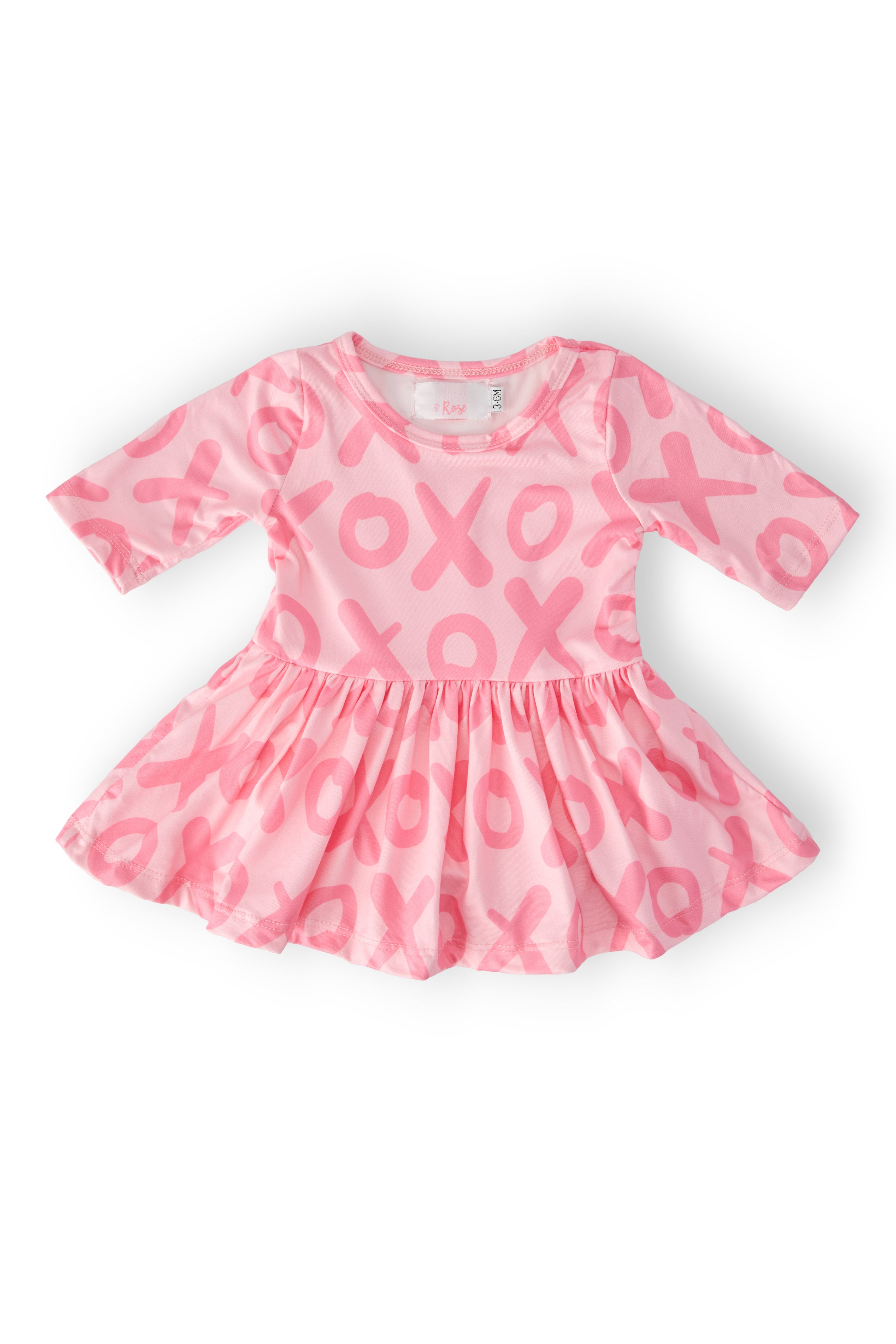 XOXO 3/4 Sleeve Twirl Bodysuit Main image