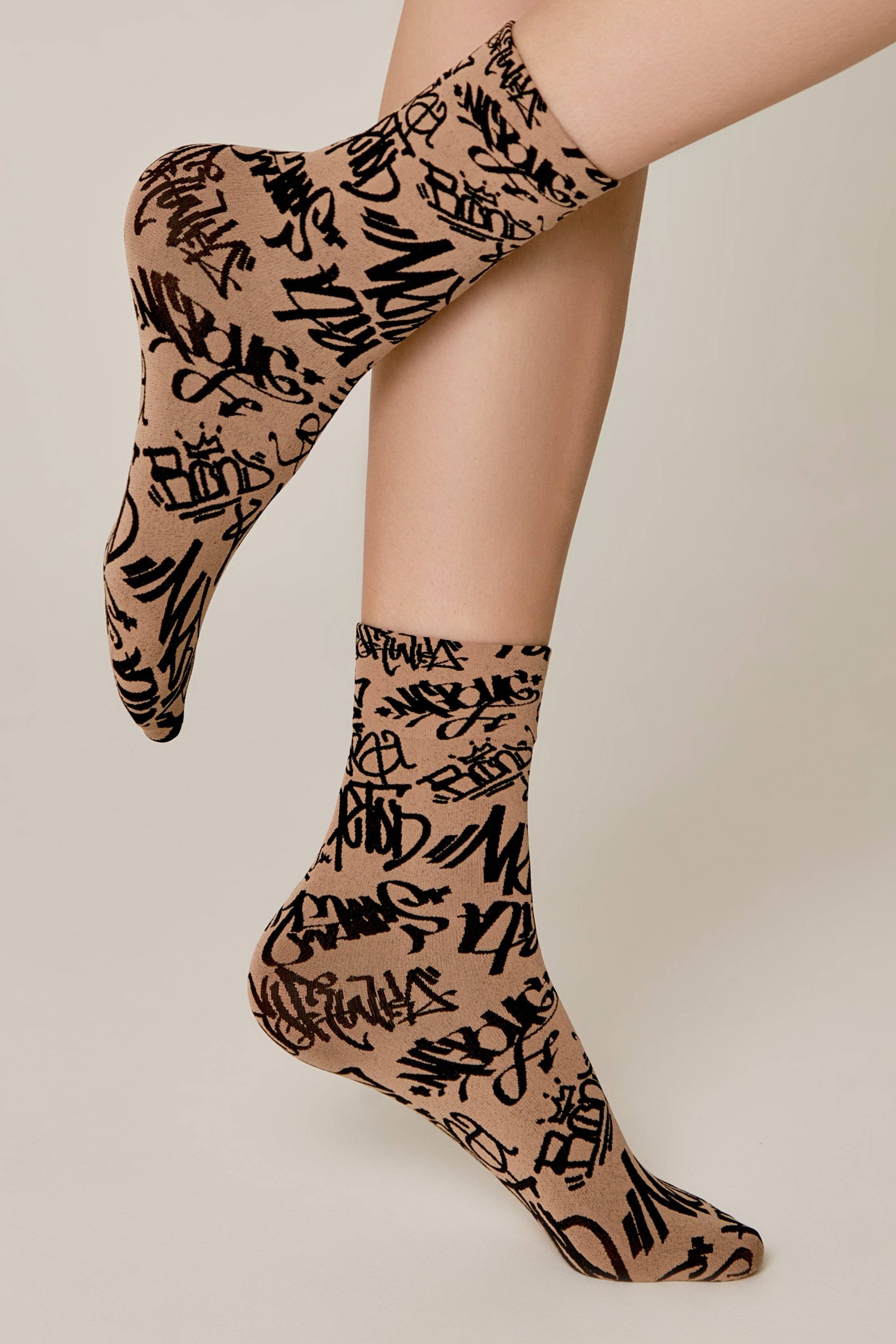 Socks Conte Fantasy - Graffiti Pattern Main image