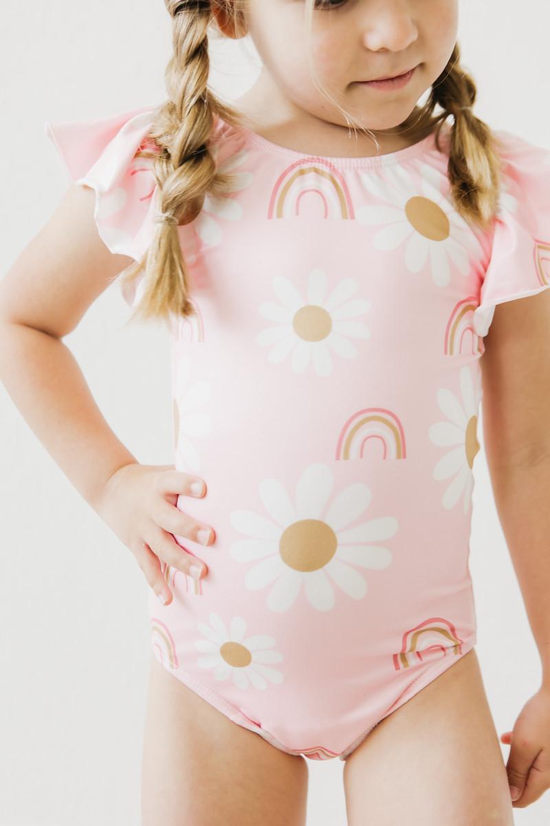 You are My Sunshine S/S Flutter Sleeve Leotard Secondary image